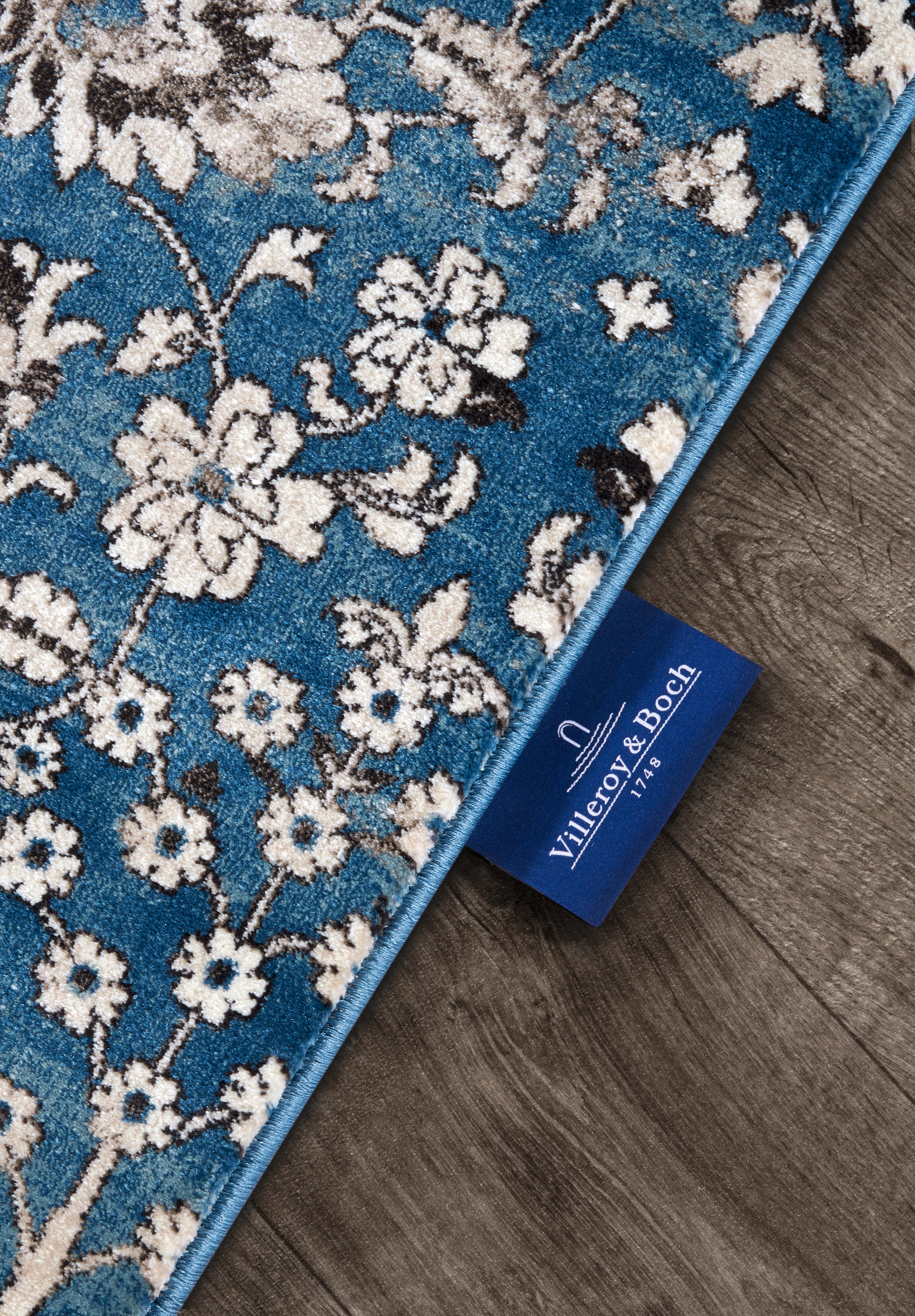 VILLEROY & BOCH 106119 ORIENTALSK TÆPPE, ERNEST BLÅ-CREME