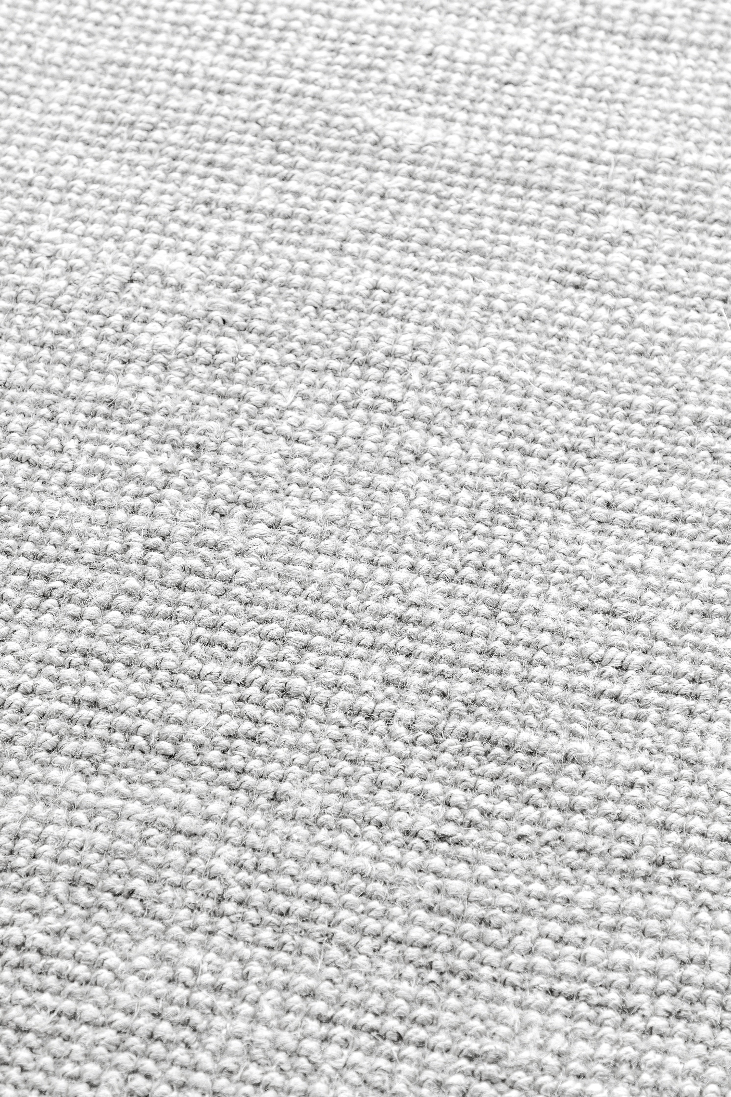 BOUCLE JUTE TÆPPE JAIPUR, HVID