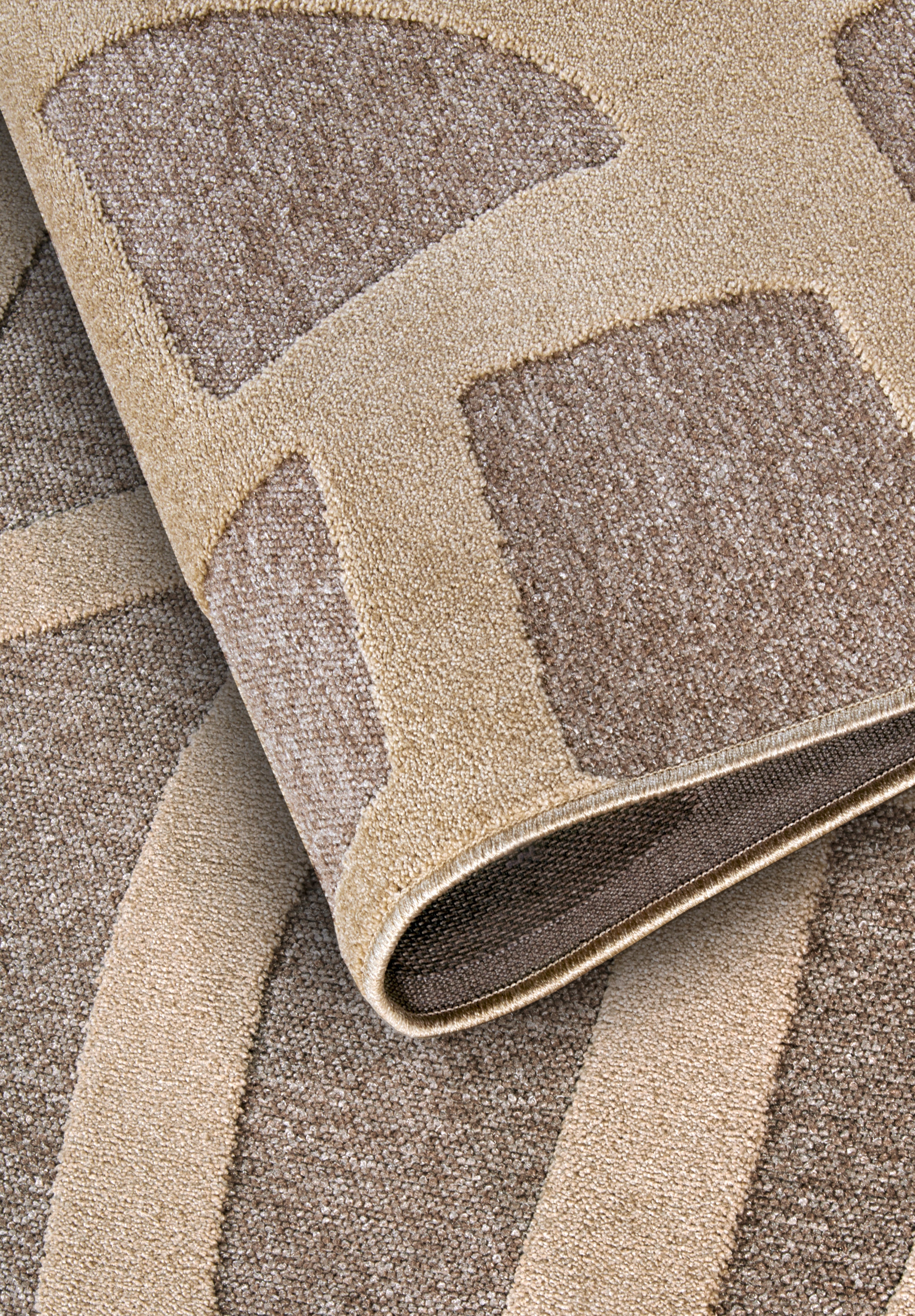VILLEROY & BOCH 106142 HØJ-LAV LUV TÆPPE, THERESE NATURAL GRÅ-BEIGE