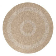 CAMILLA UDENDØRSTÆPPE RUND, 0886 BEIGE