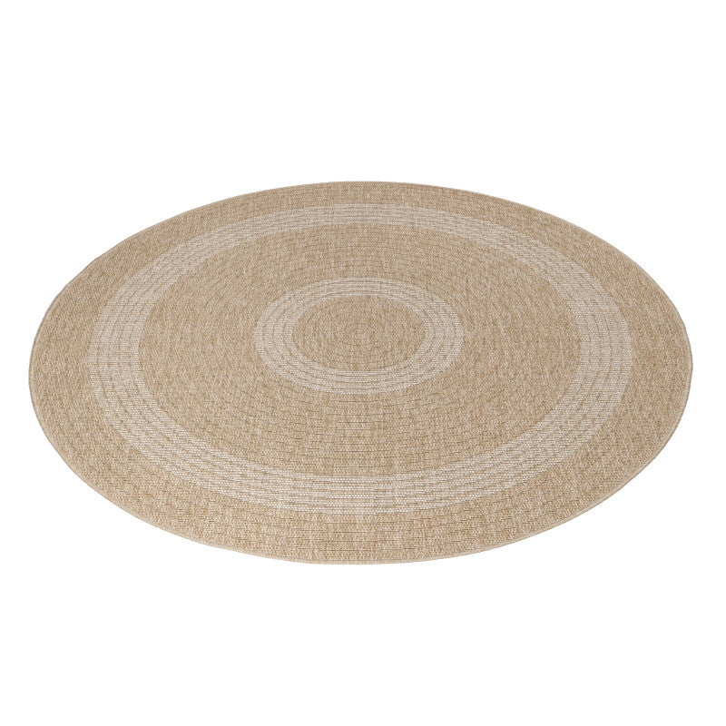 CAMILLA UDENDØRSTÆPPE RUND, 0886 BEIGE