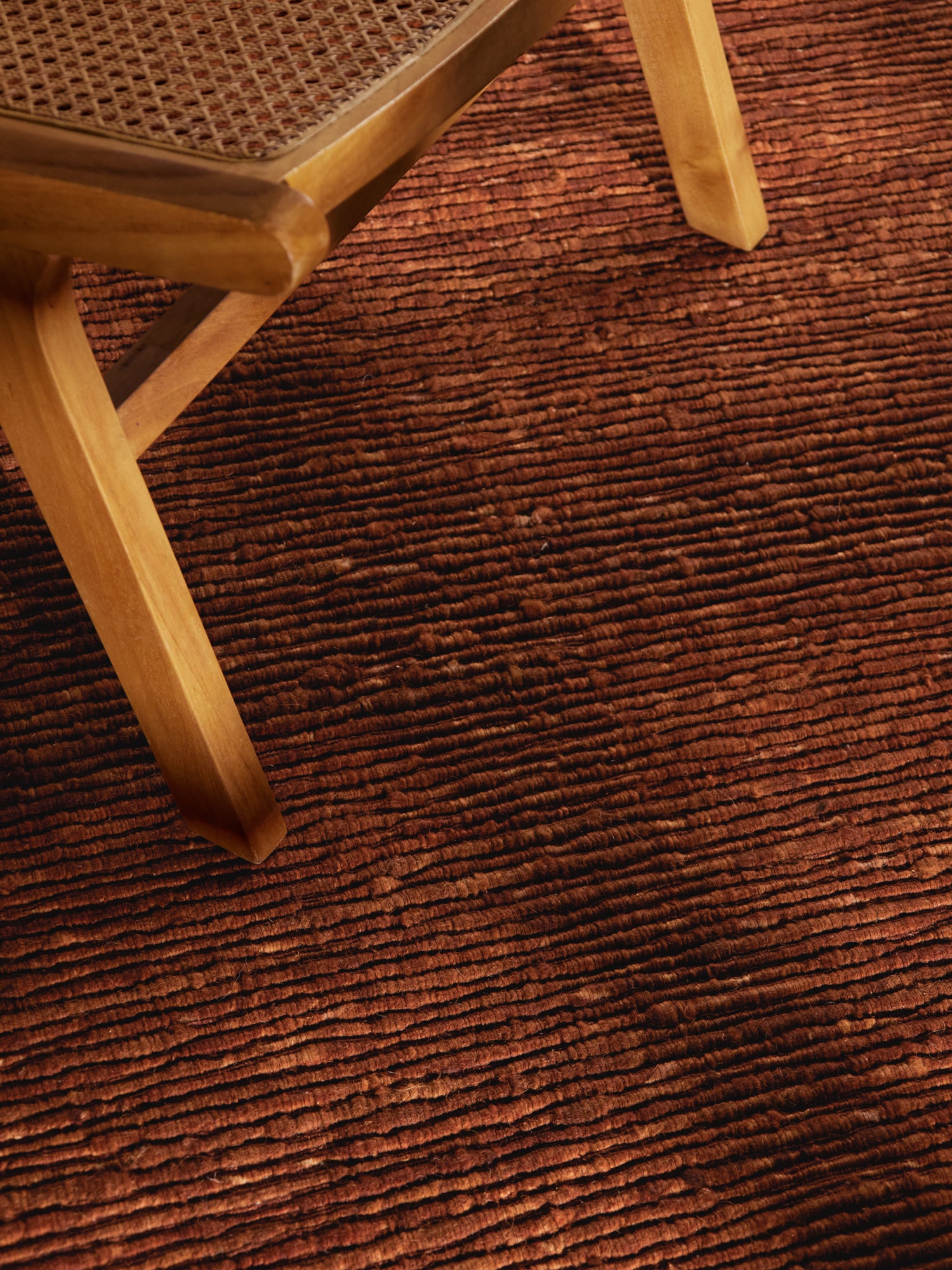 TED BAKER BEXLEY ULDTÆPPE, WOOLWICH BROWN