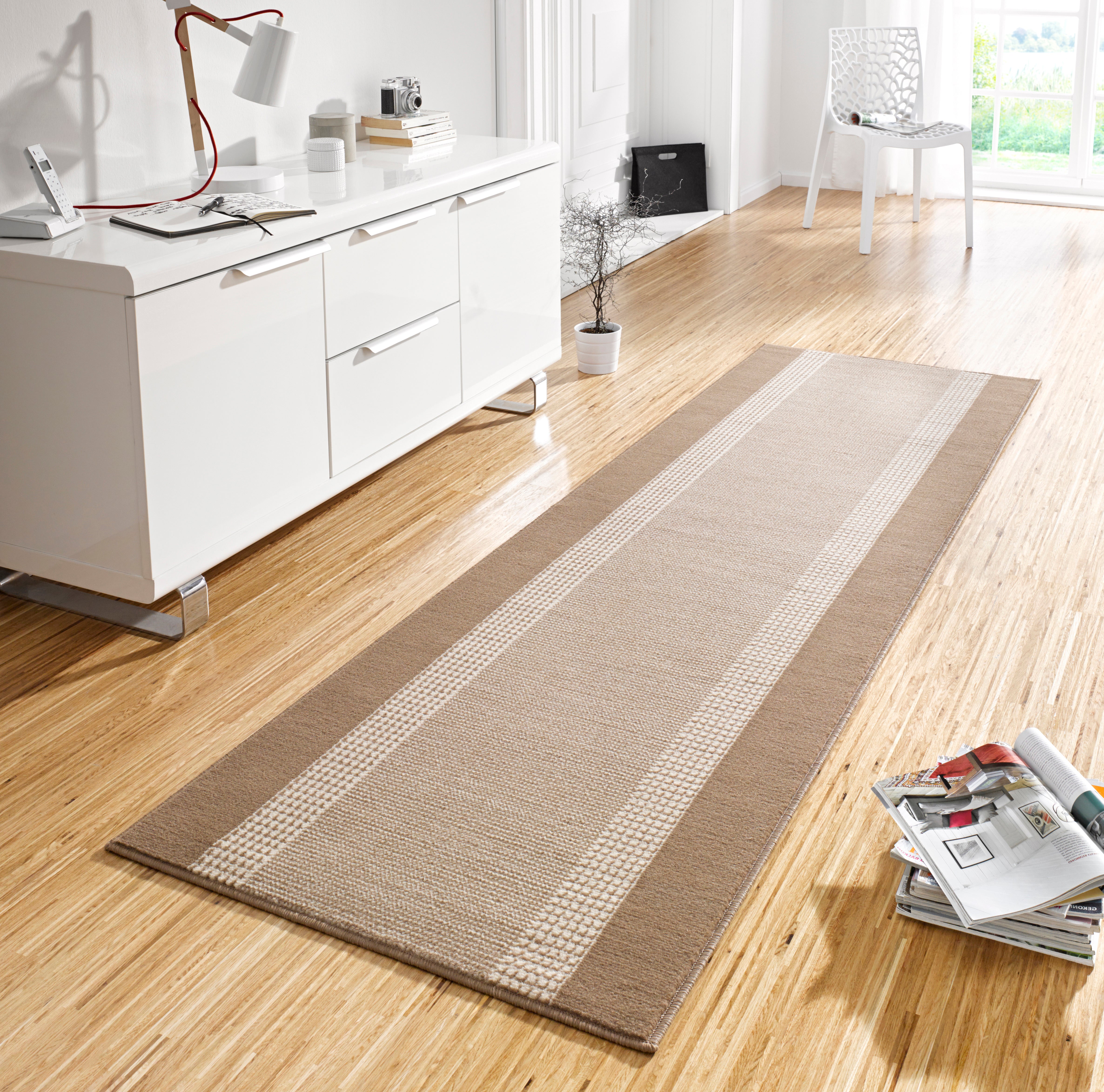 BASIC BAND TÆPPE, BEIGE-CREME 102498