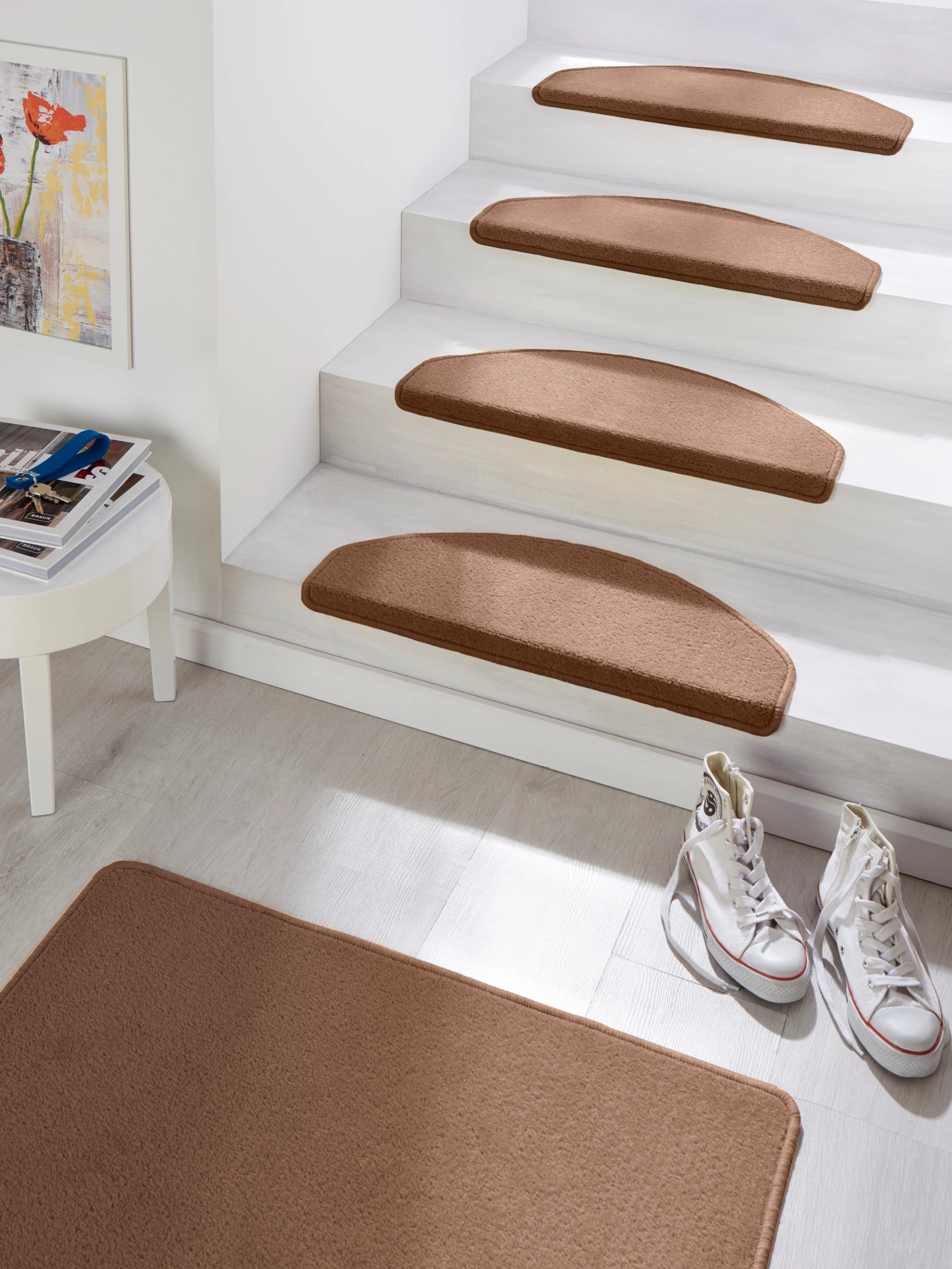 TRAPPETÆPPE FANCY, 103008 BRUN
