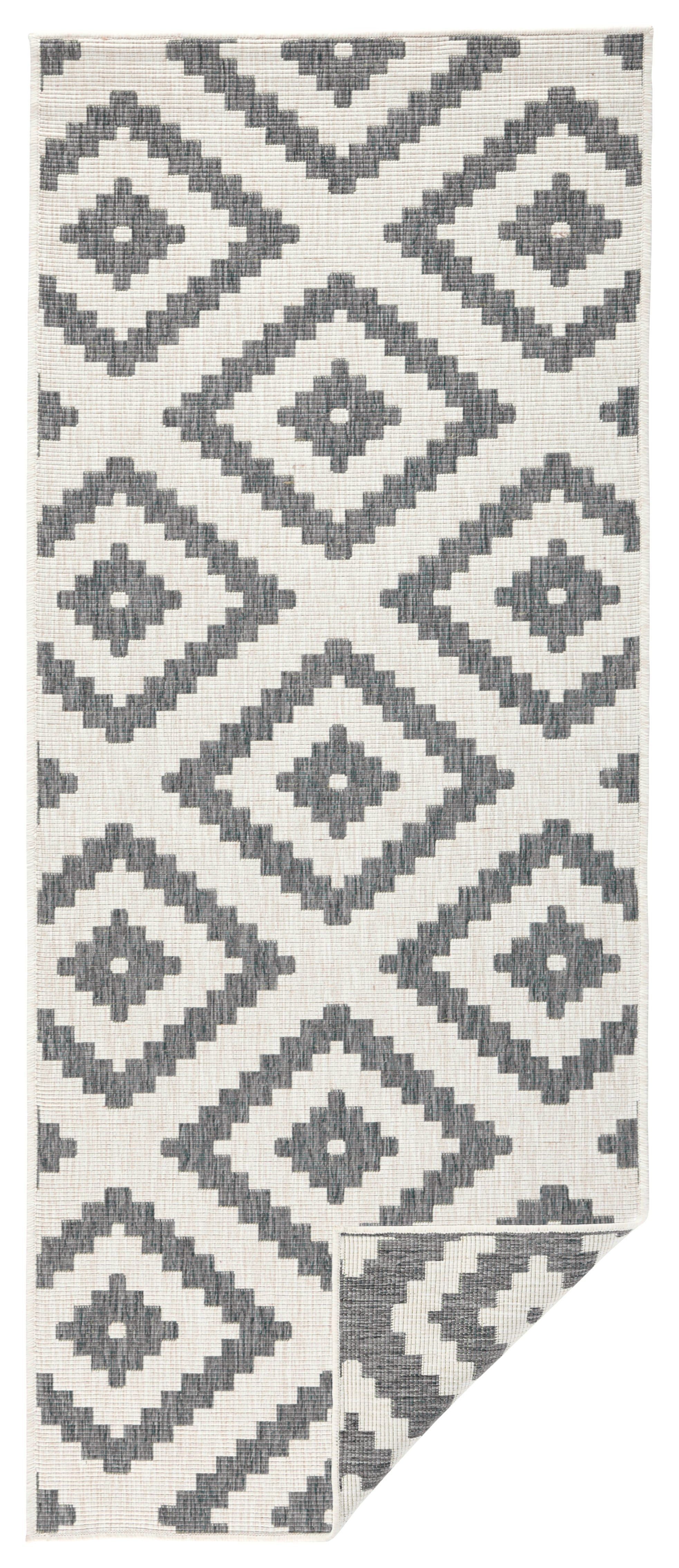 TWIN TÆPPE, GRÅ-CREME 103132
