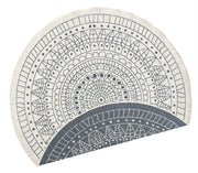 TWIN TÆPPE, GRÅ-CREME 103143