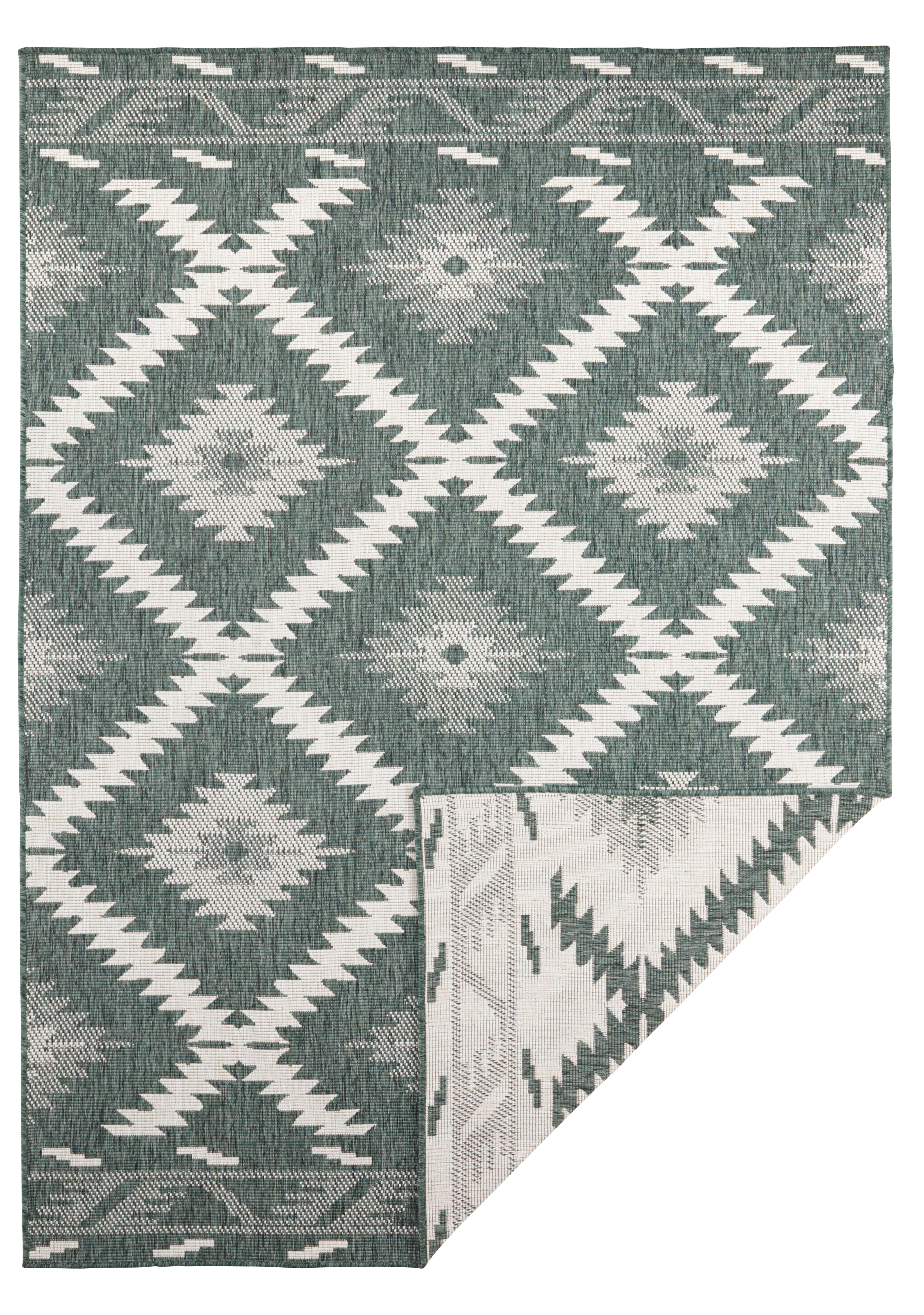 TWIN SUPREME TÆPPE, GRØN-CREME 103431