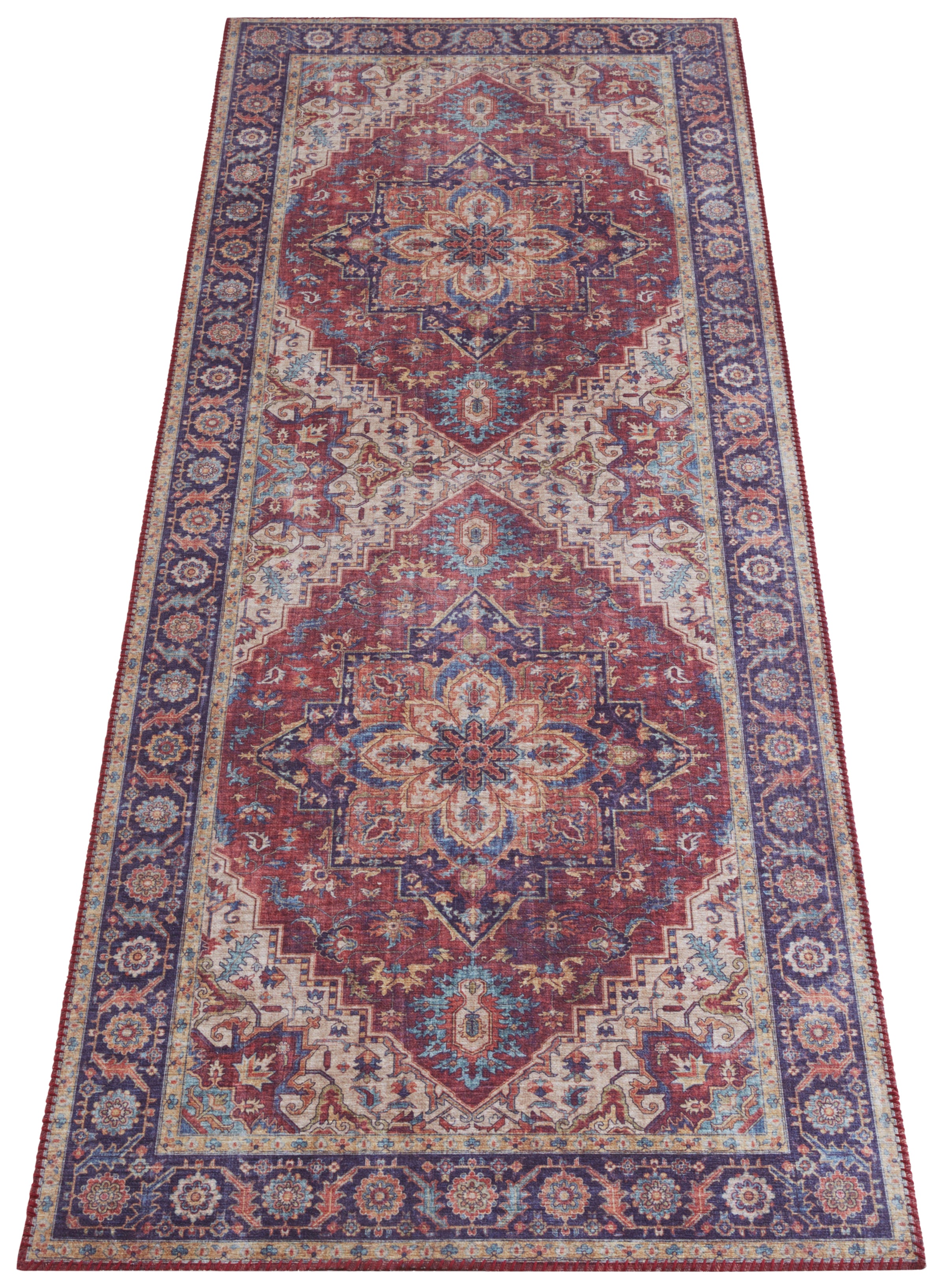 HANSE HOME ASMAR TÆPPE, PLUM-RØD 104000