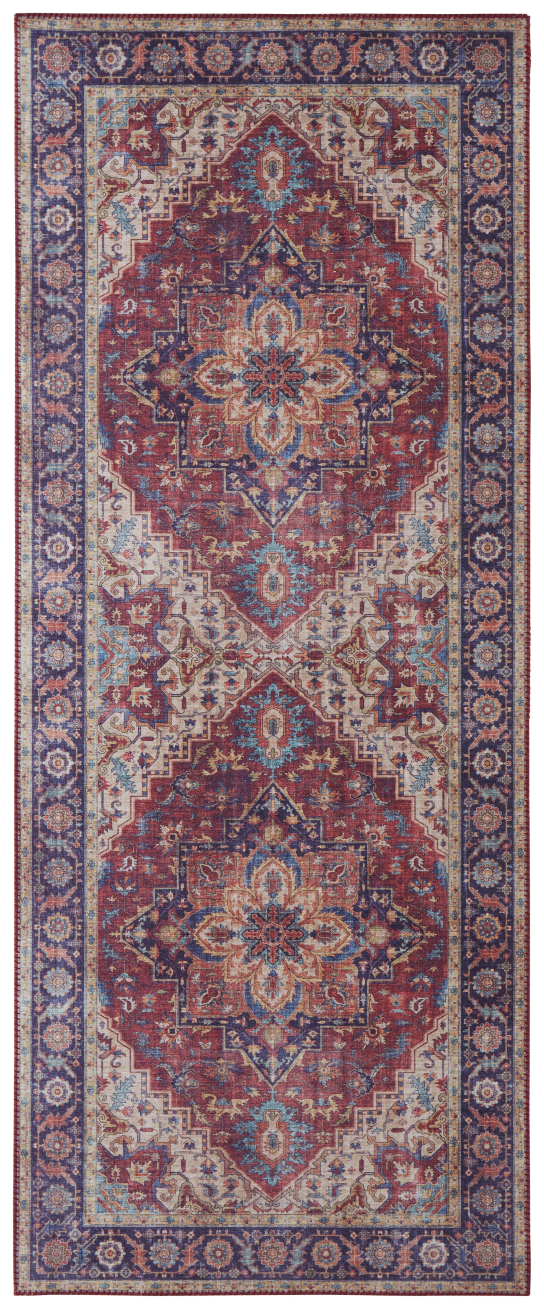 HANSE HOME ASMAR TÆPPE, PLUM-RØD 104000