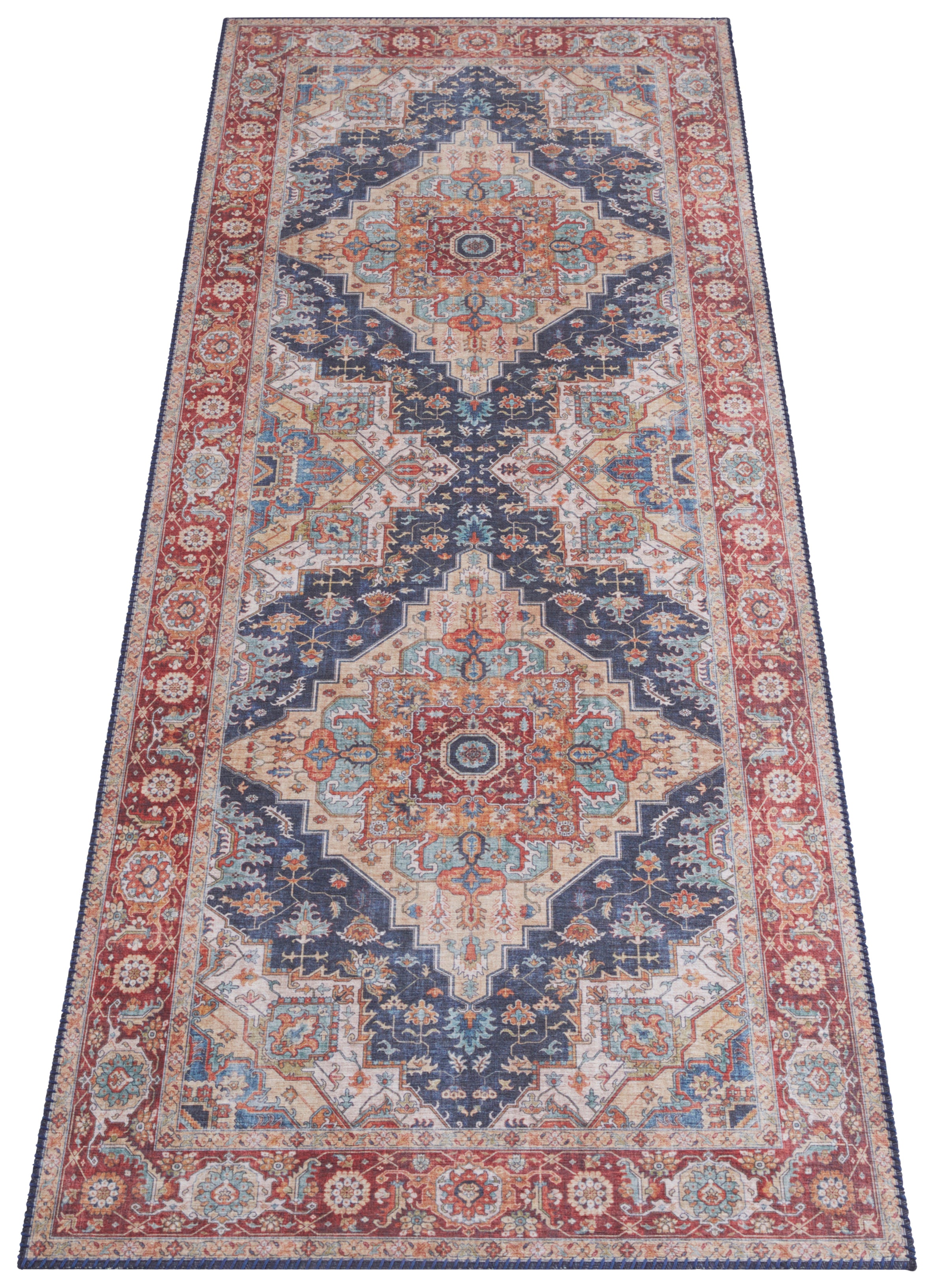HANSE HOME ASMAR TÆPPE, INDIGO-BLÅ 104017
