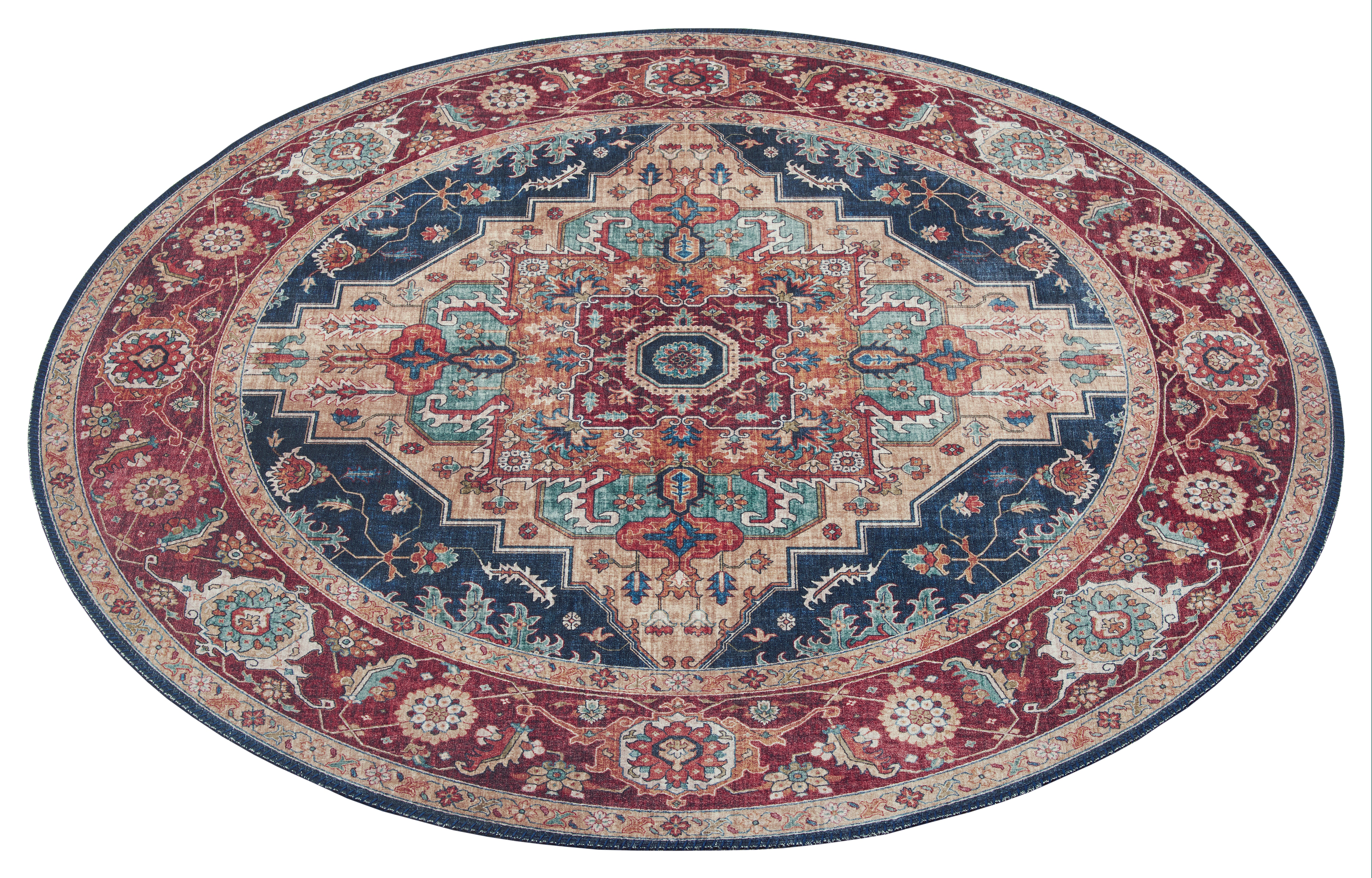 HANSE HOME ASMAR TÆPPE, INDIGO-BLÅ 104017