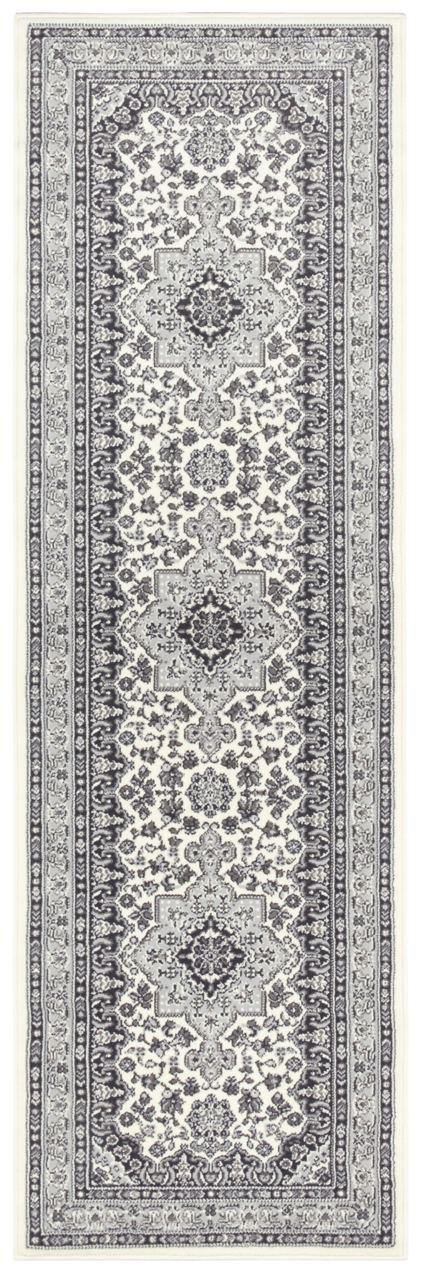 HANSE HOME MIRKAN TÆPPE, CREME-GRÅ 104107