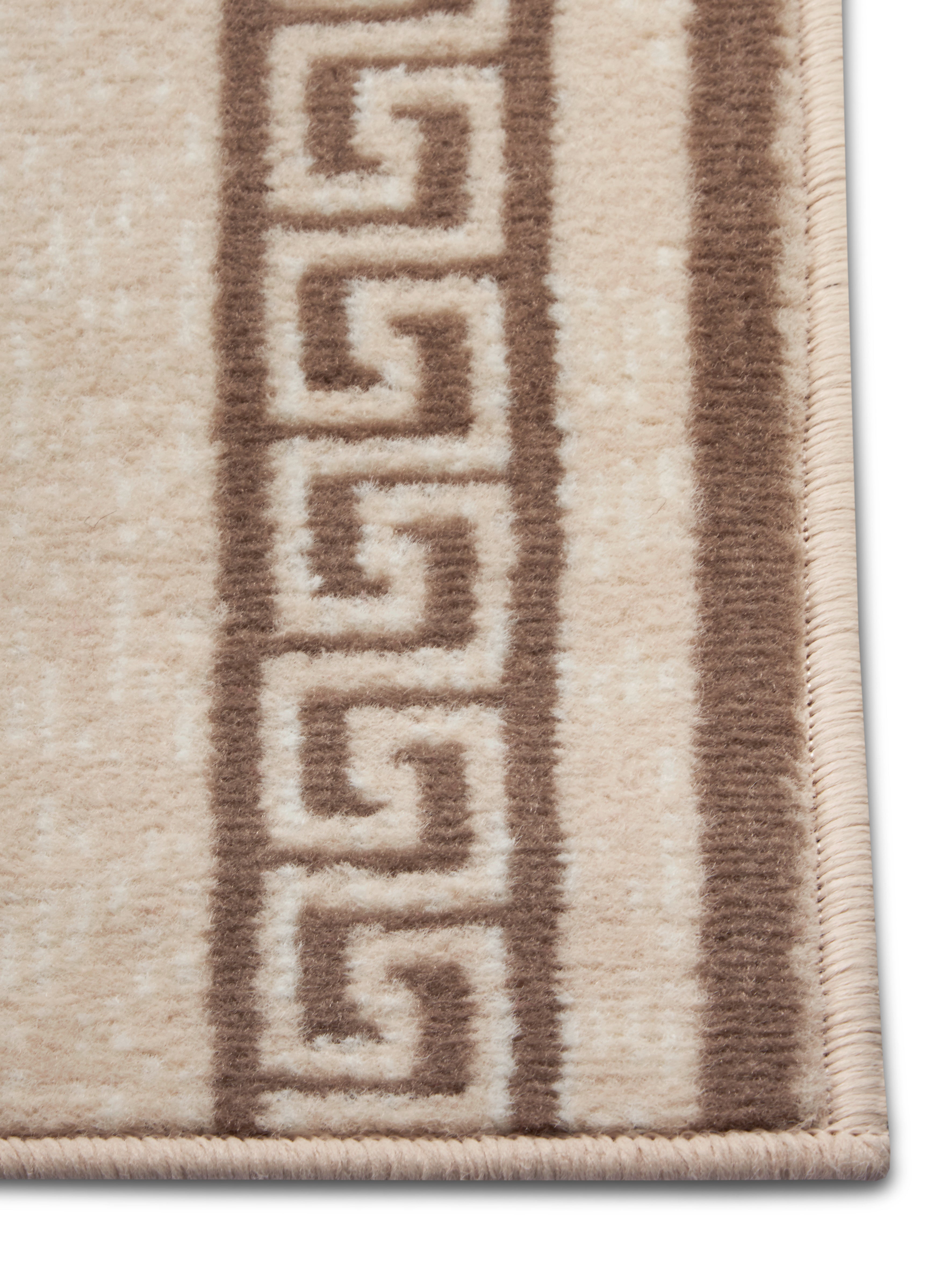 BASIC VELOURS CASA TÆPPELØBER, IVORY 105426