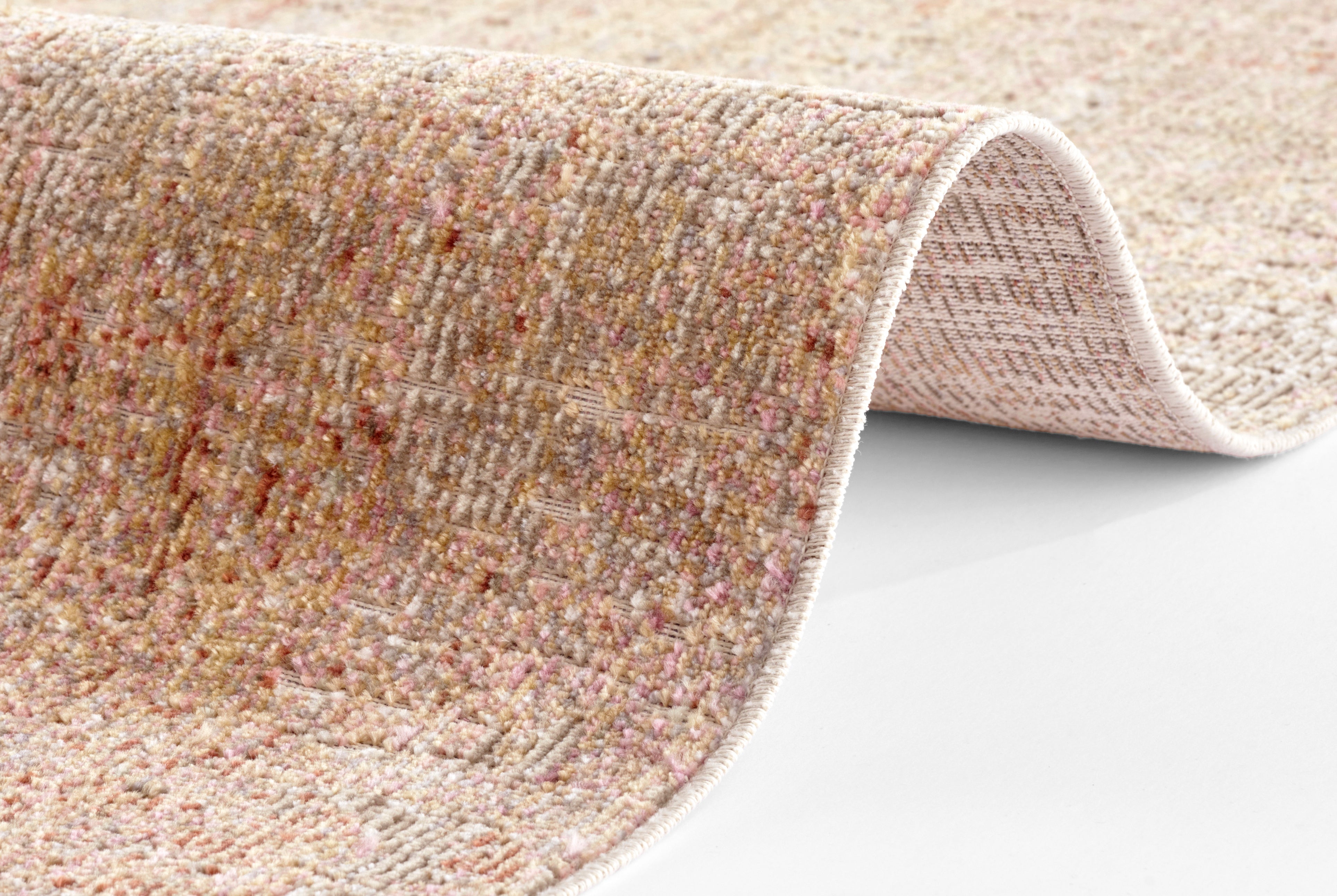 HANSE HOME CAIRO TÆPPE, CREME-RØD 105585