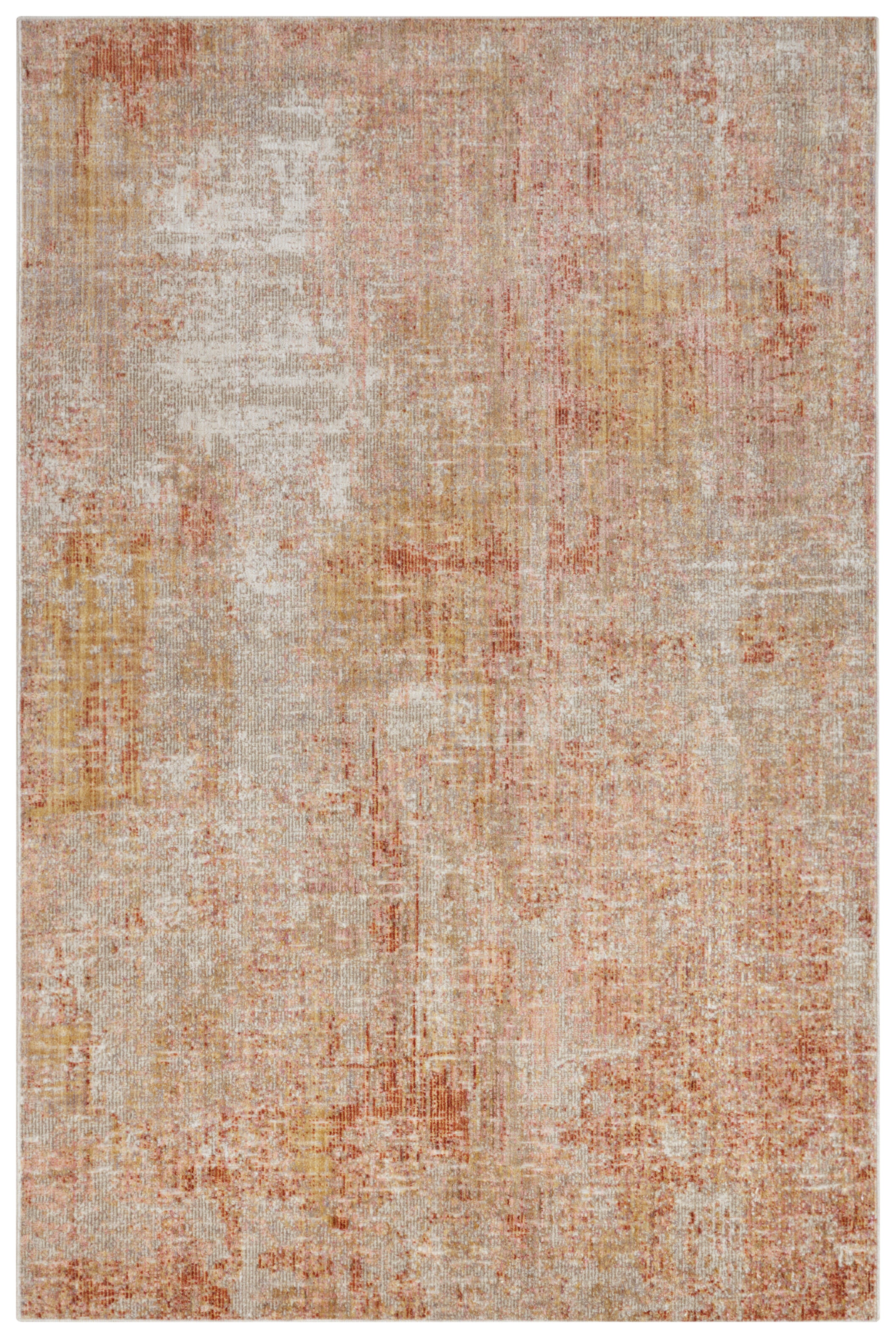 HANSE HOME CAIRO TÆPPE, CREME-RØD 105585