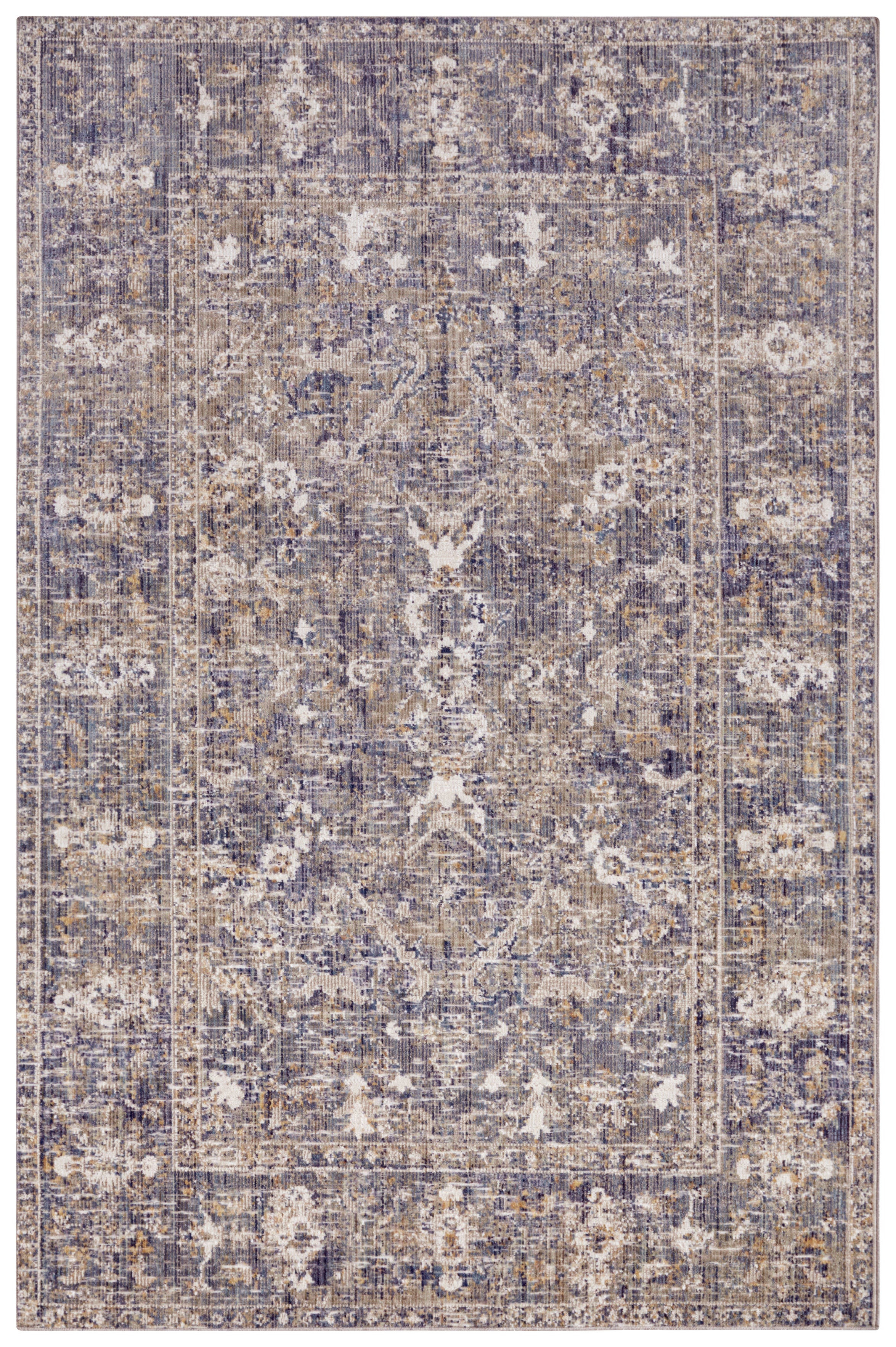 HANSE HOME CAIRO TÆPPE, CREME-BLÅ 105588