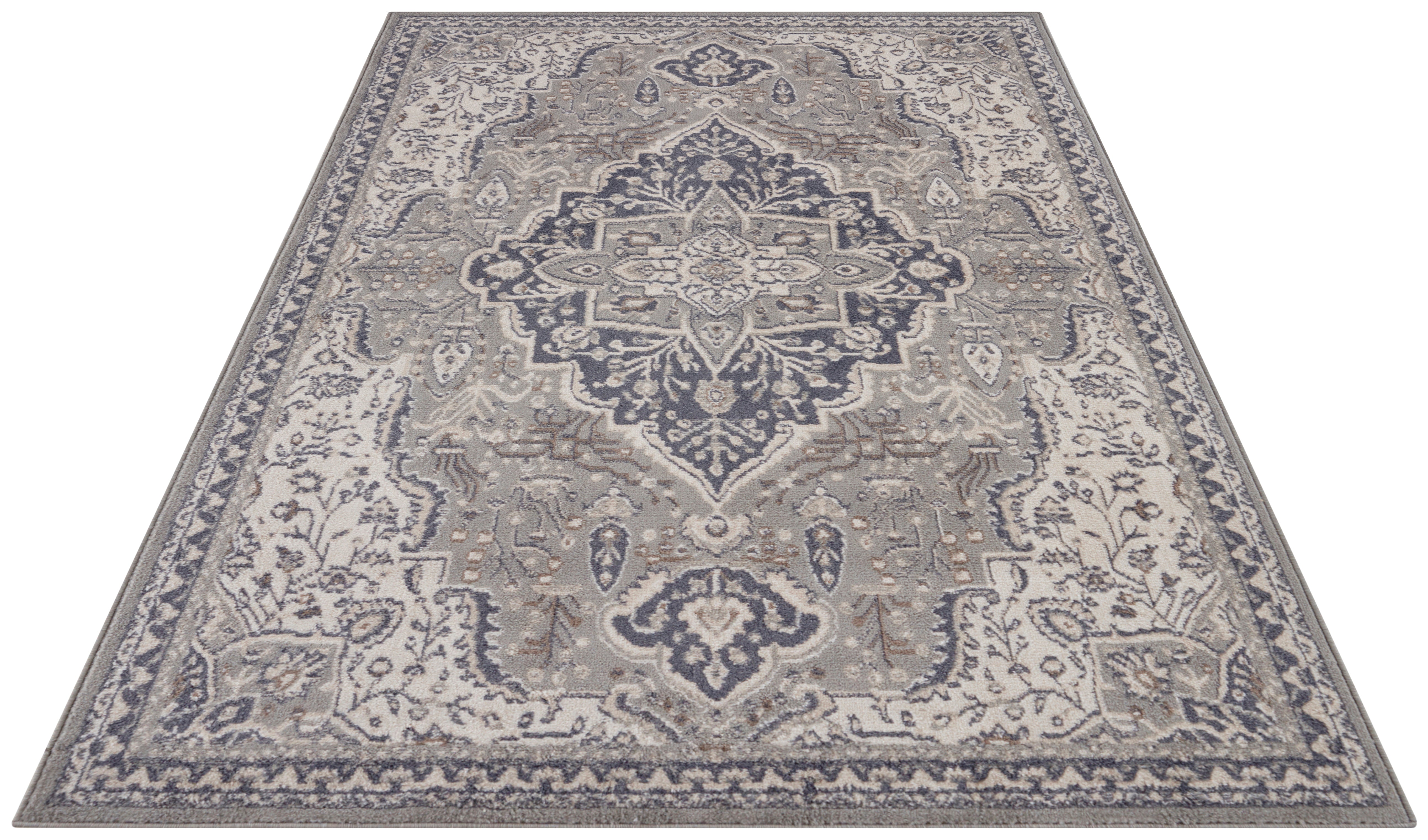 TERRAIN TÆPPE, GRÅ-CREME 105604
