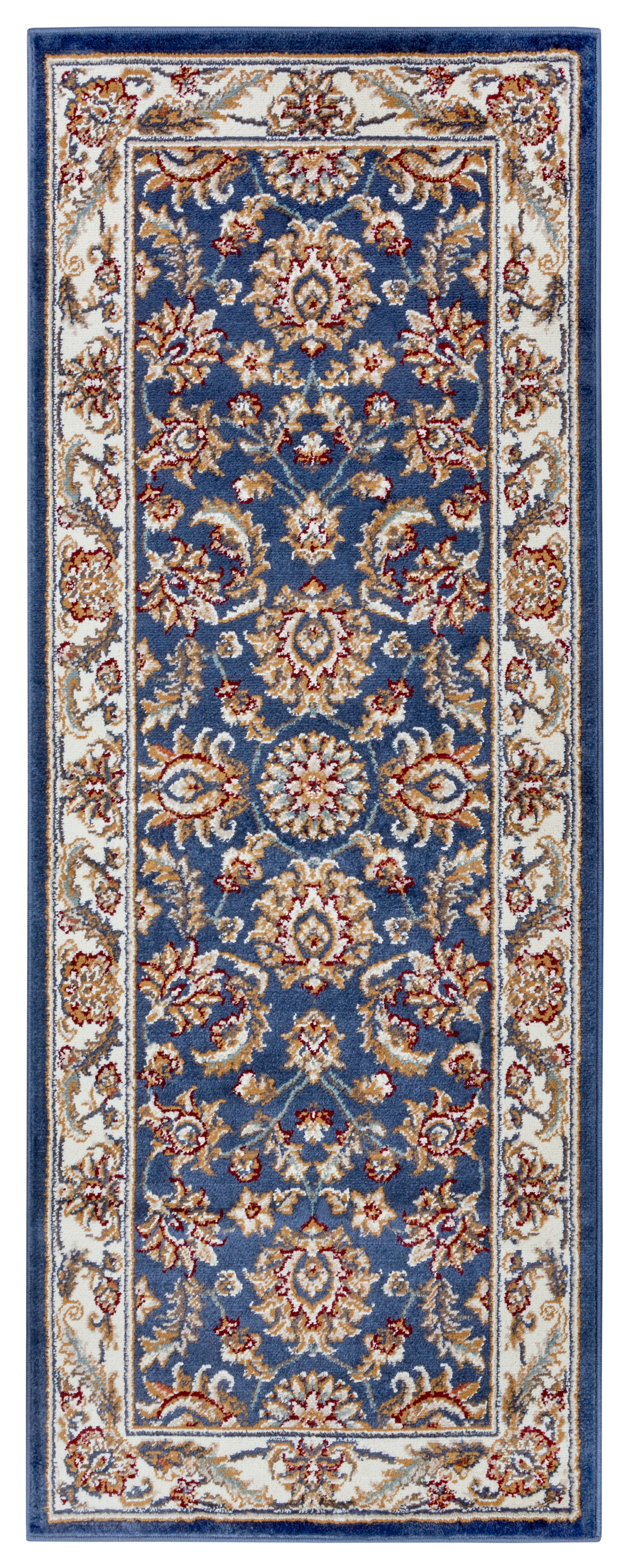 LUXOR TÆPPE BLÅ-CREME 105640