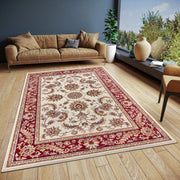 LUXOR TÆPPE CREME-RØD 105643