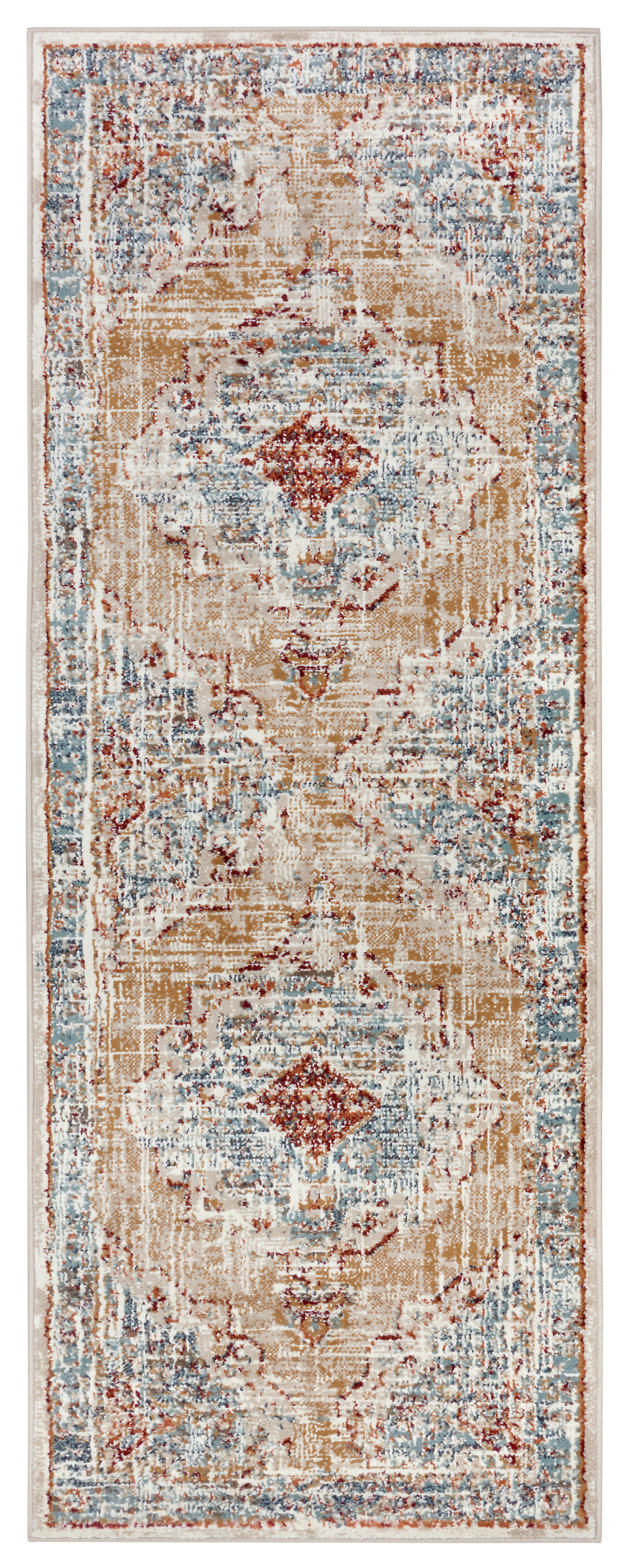 LUXOR TÆPPE BEIGE-BLÅ 105645
