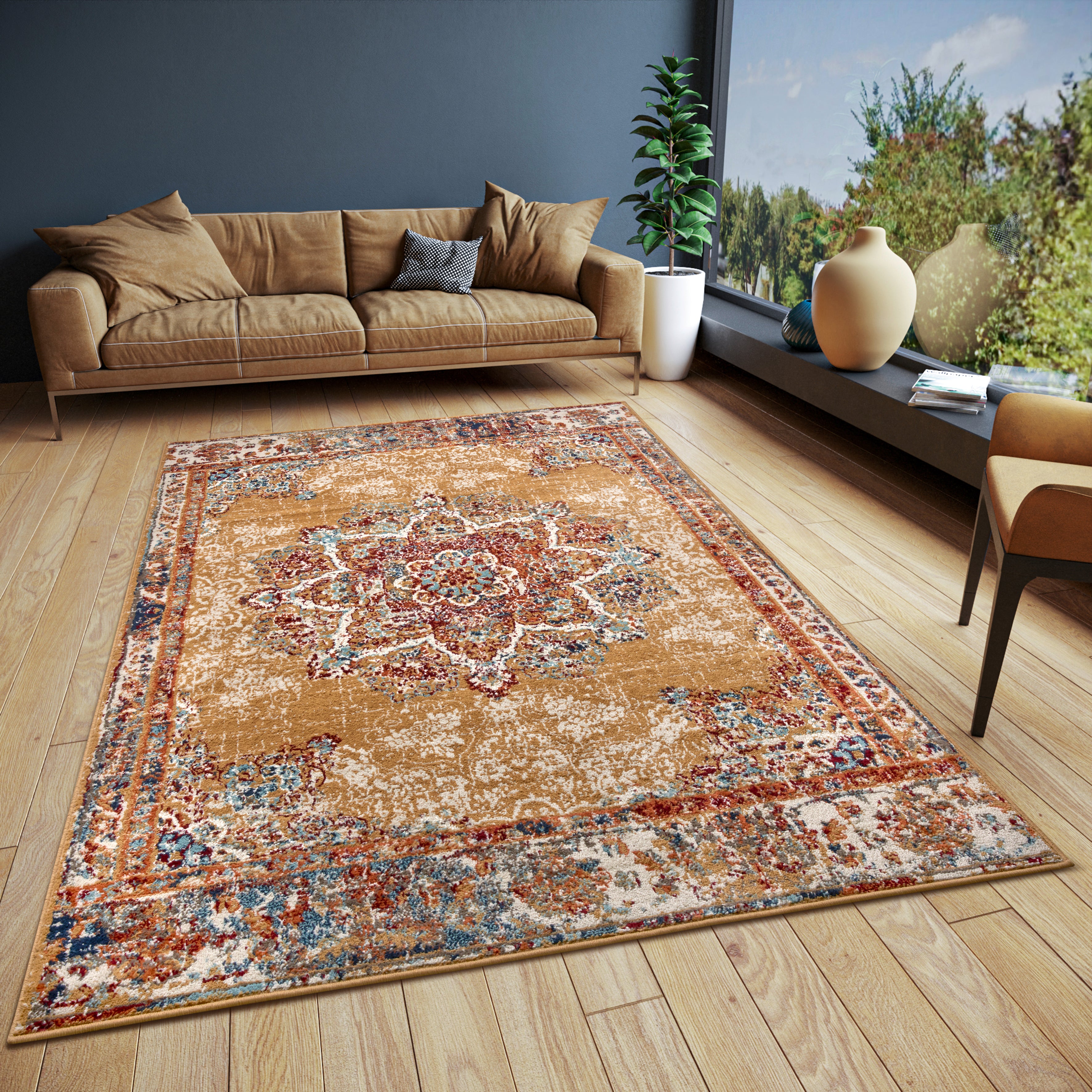 LUXOR TÆPPE GULD 105646