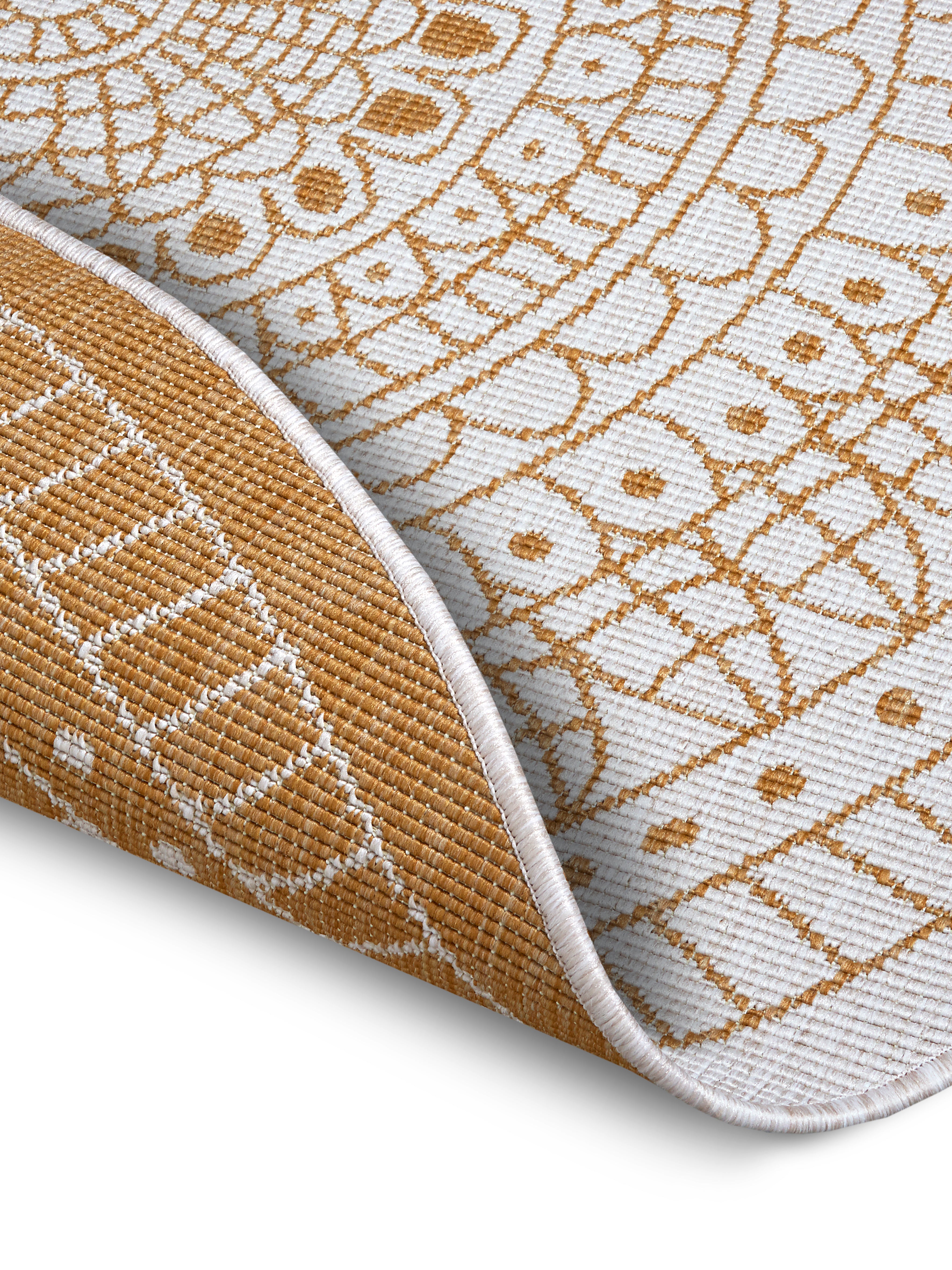 TWIN - VENDBART TÆPPE OCHRE 105797