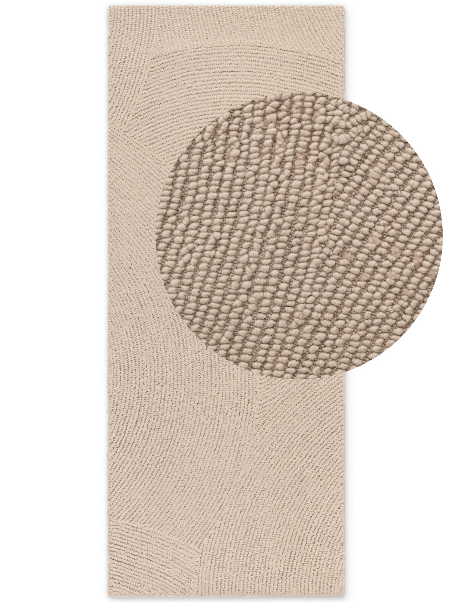 ELIN ULDTÆPPE, LYS BEIGE 106221