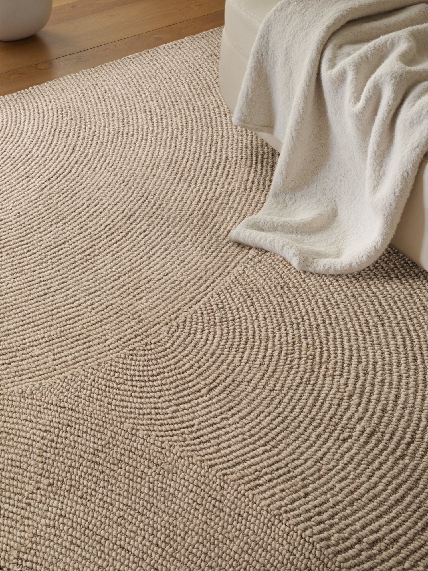 ELIN ULDTÆPPE, LYS BEIGE 106221