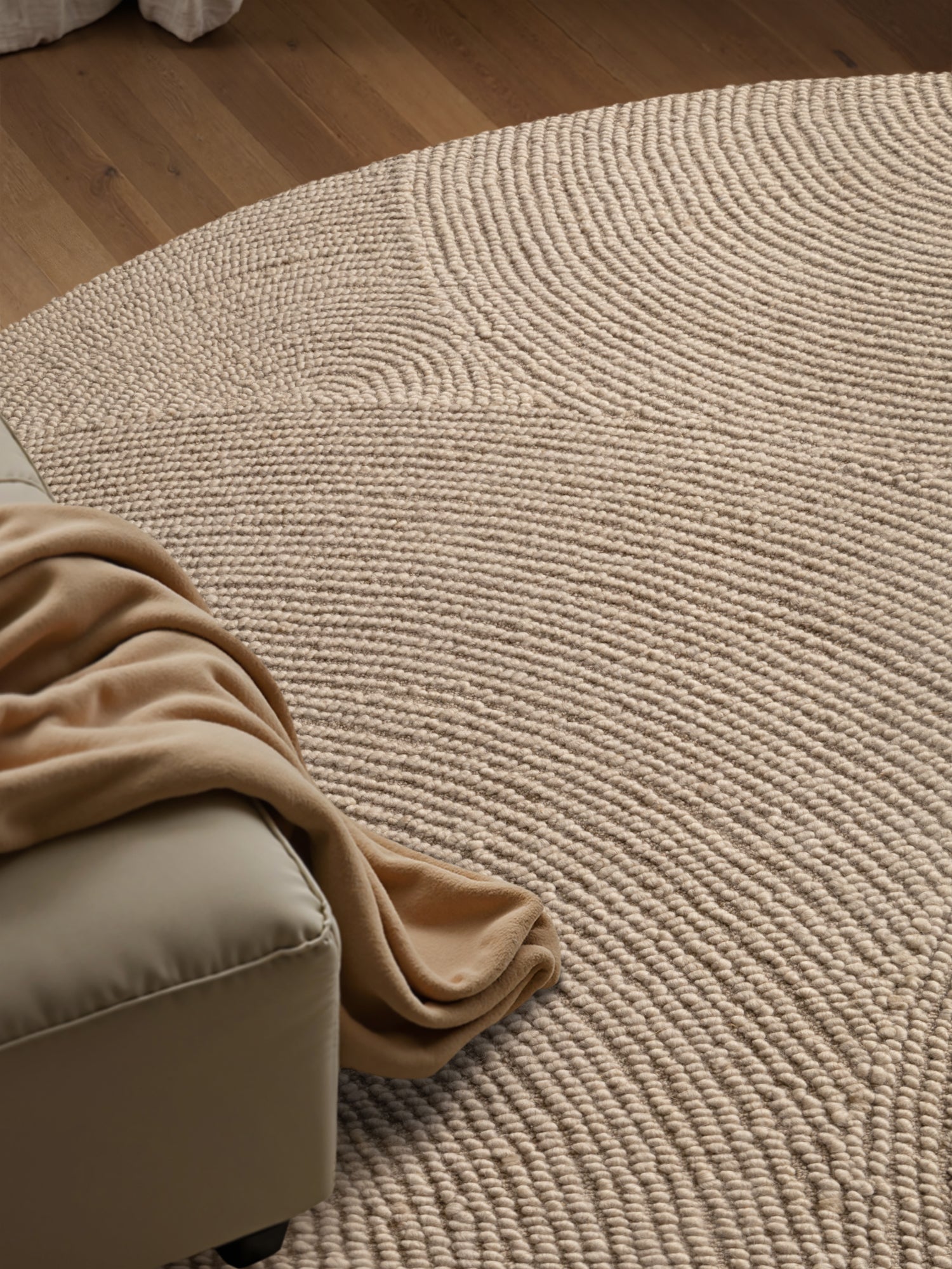 ELIN ULDTÆPPE, LYS BEIGE 106221
