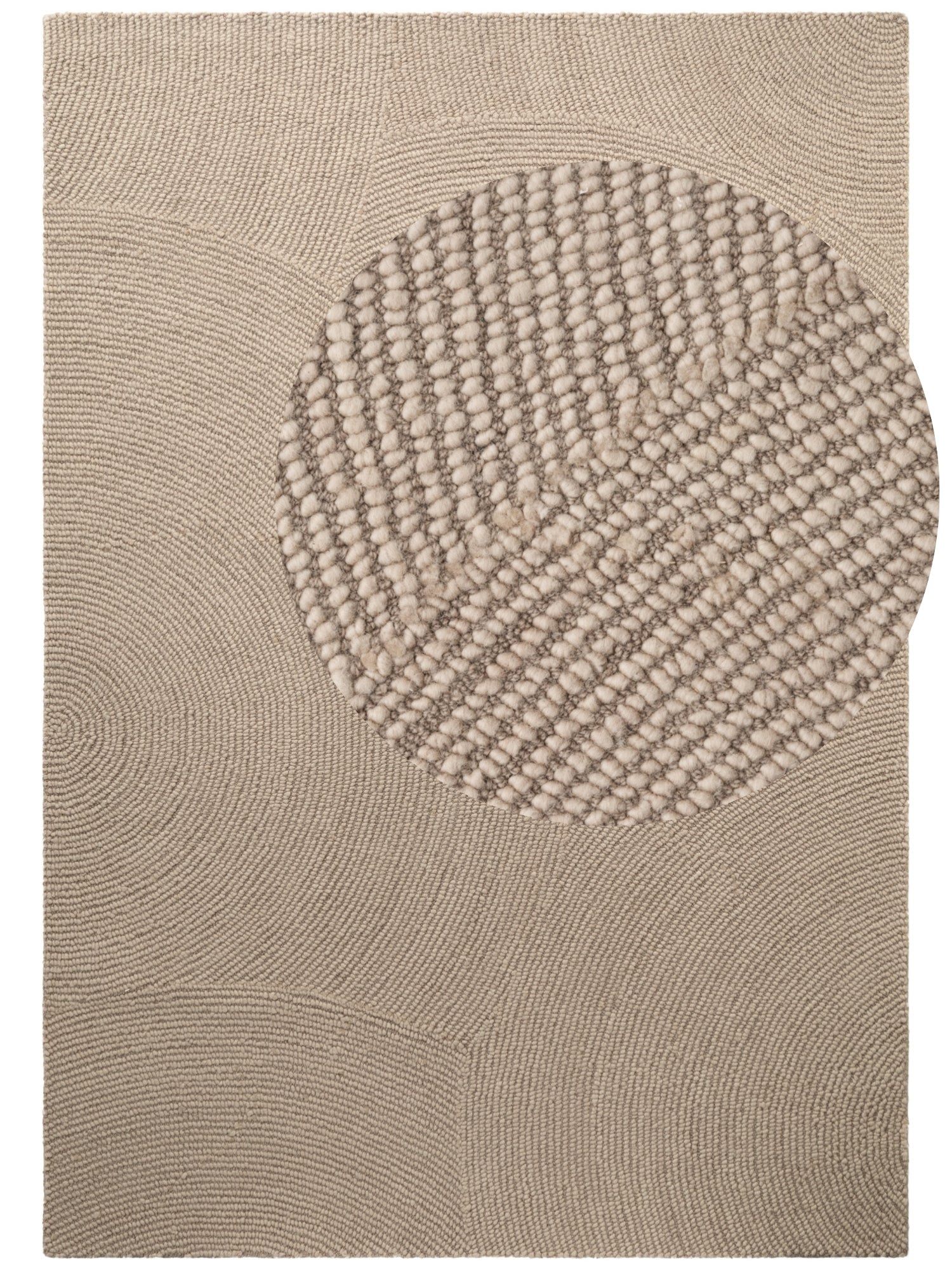 ELIN ULDTÆPPE, LYS BEIGE 106221