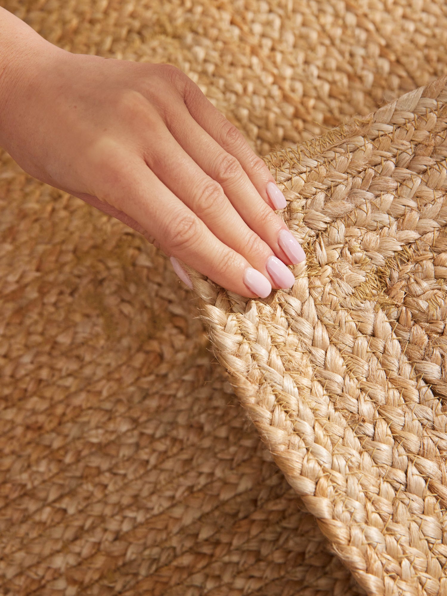 SARILA JUTE TÆPPE, 106223 NATUR-BRUN