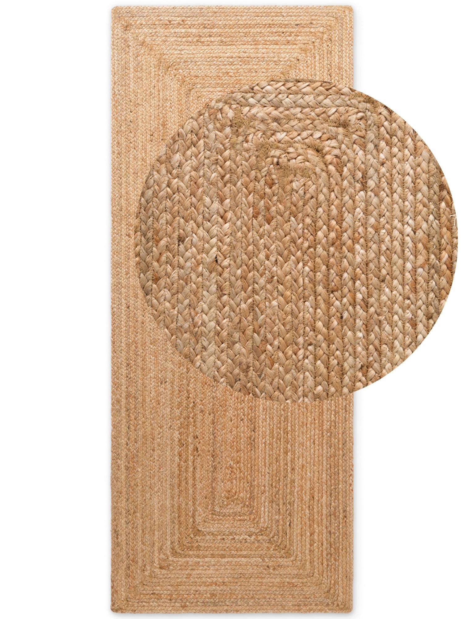 SARILA JUTE TÆPPE, 106223 NATUR-BRUN