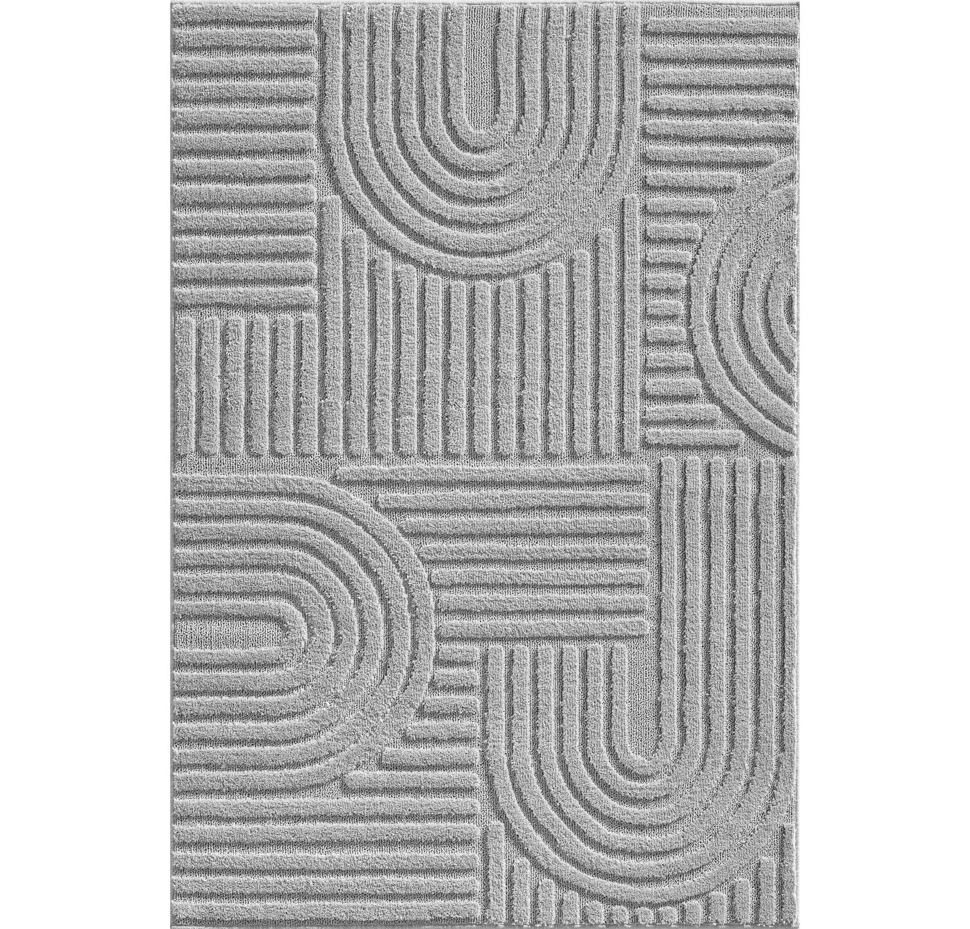 ART MODERNE TÆPPE SØLV - 1121