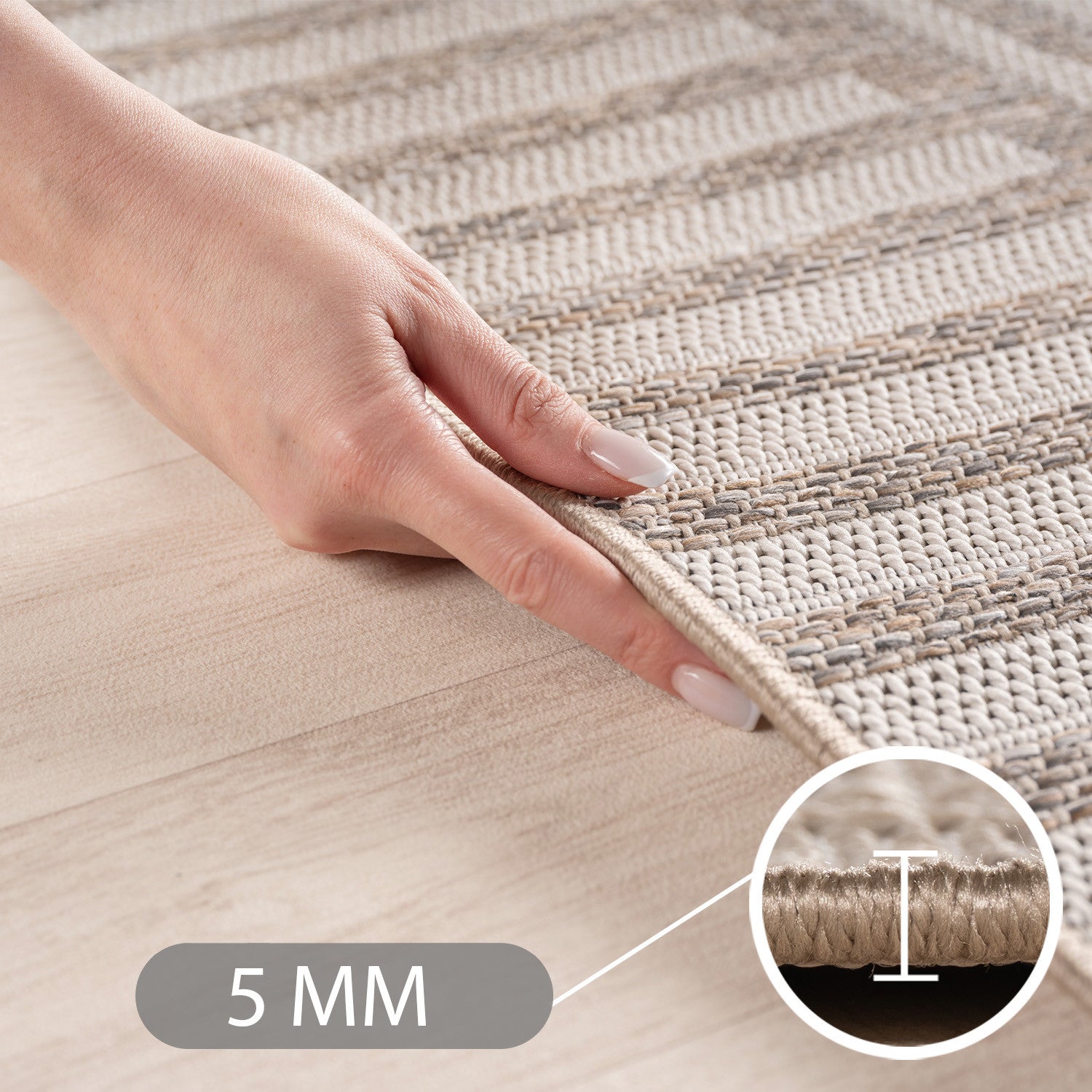 DELTA UDENDØRS TÆPPE, 1301 BEIGE