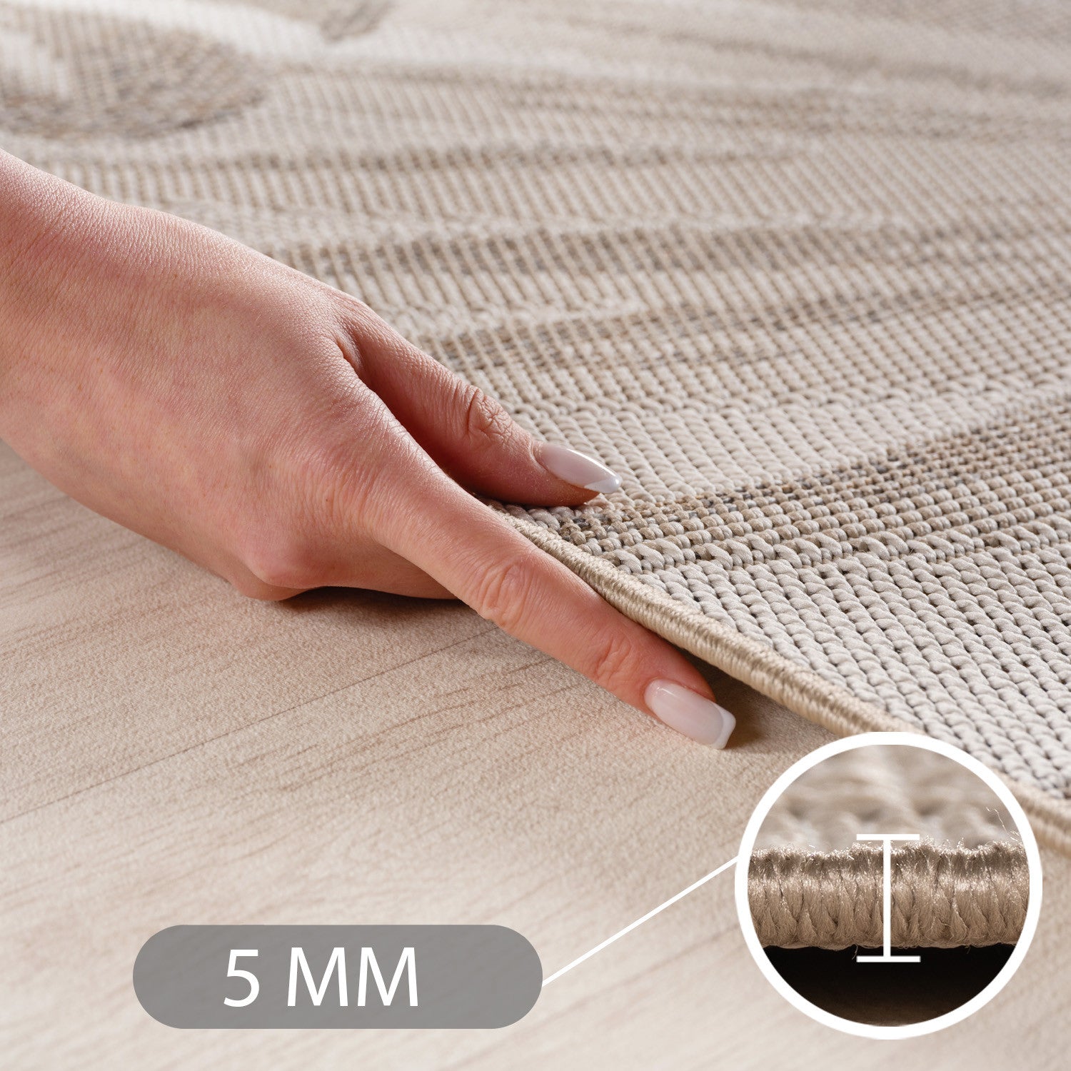 DELTA UDENDØRS TÆPPE, 1302 BEIGE