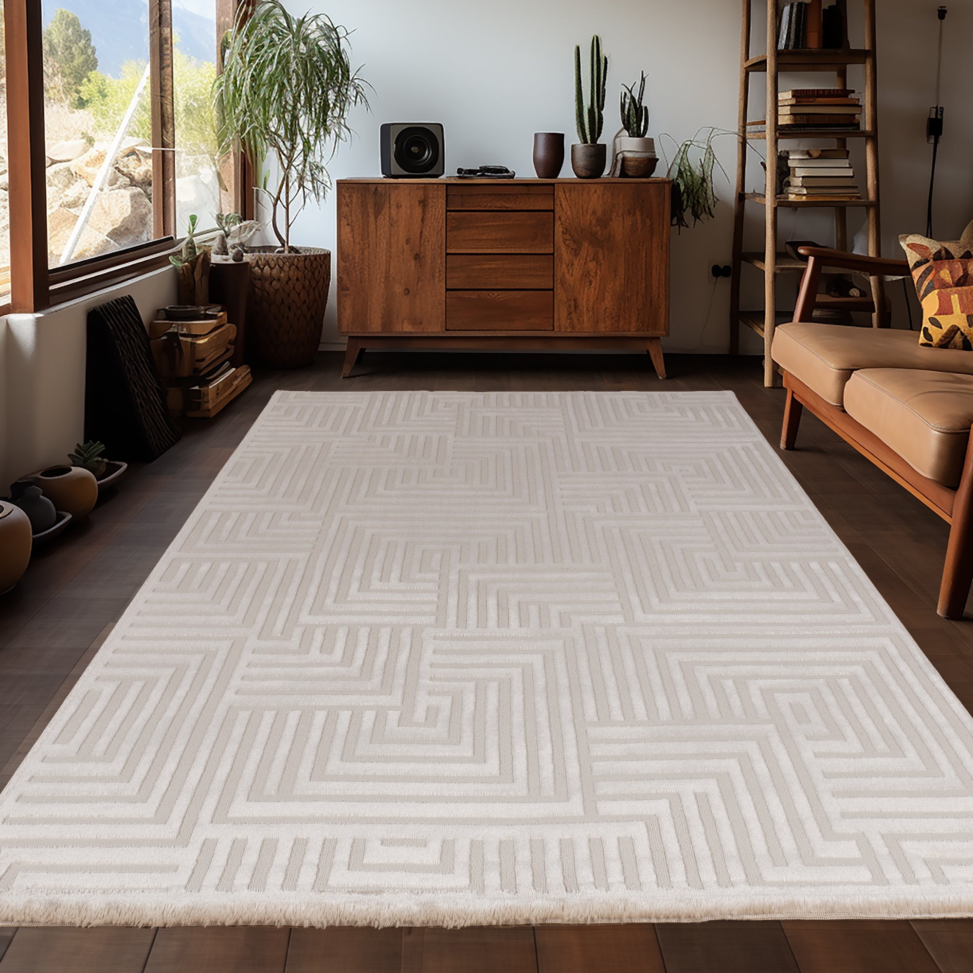 MODERNE TÆPPE SARAH, 1114 BEIGE