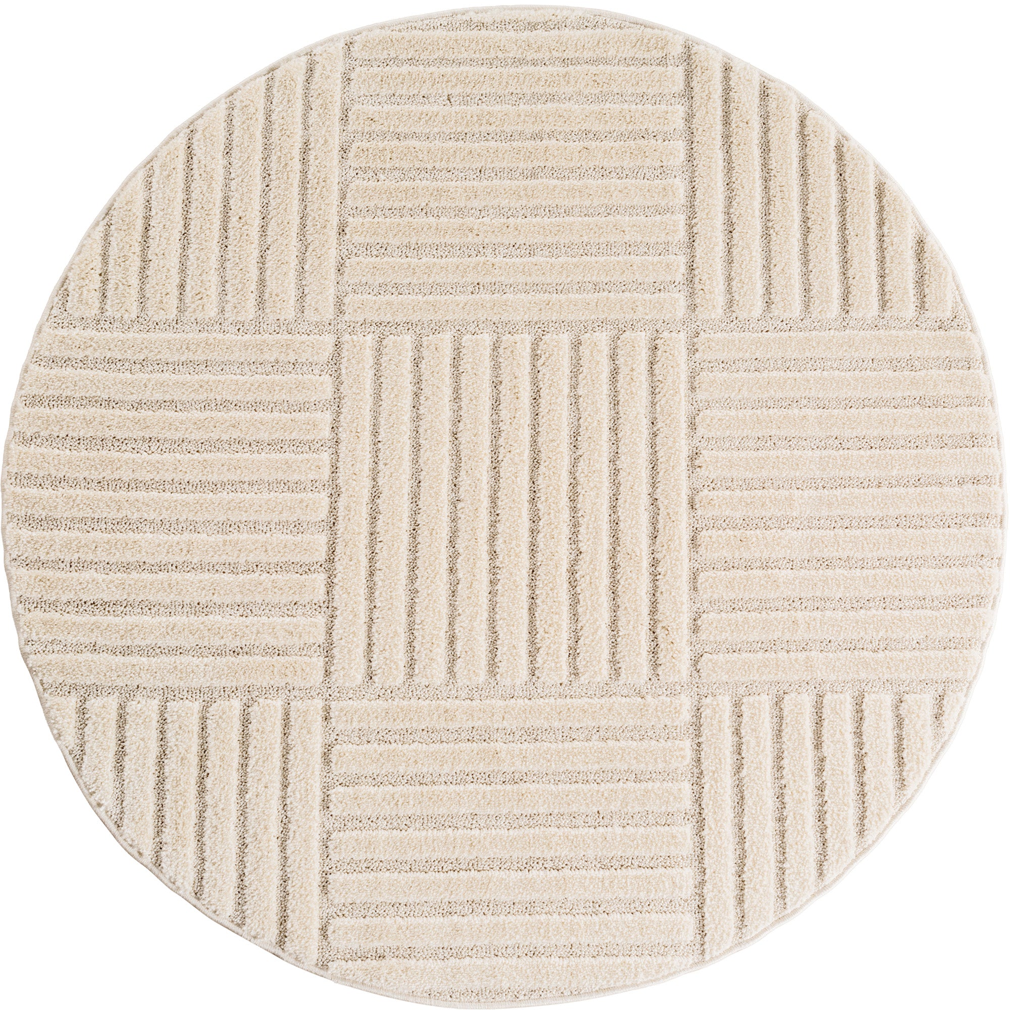 ART MODERNE TÆPPE CREME - 1123