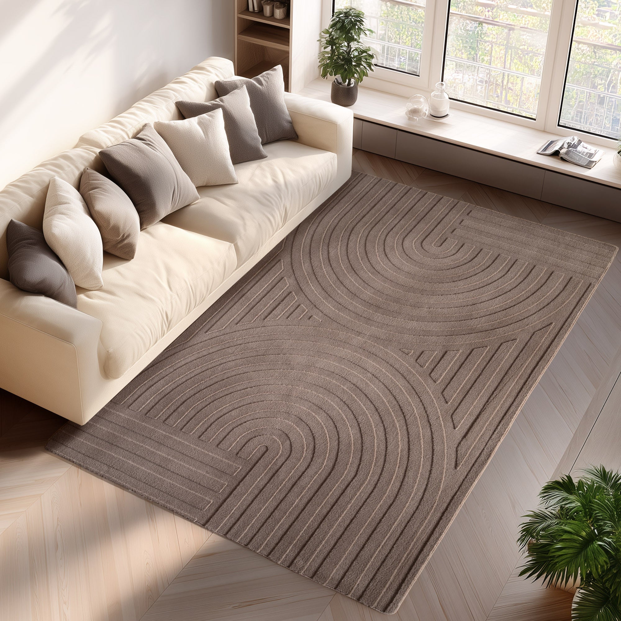 POMAIA MODERNE TÆPPE, 1116 BEIGE