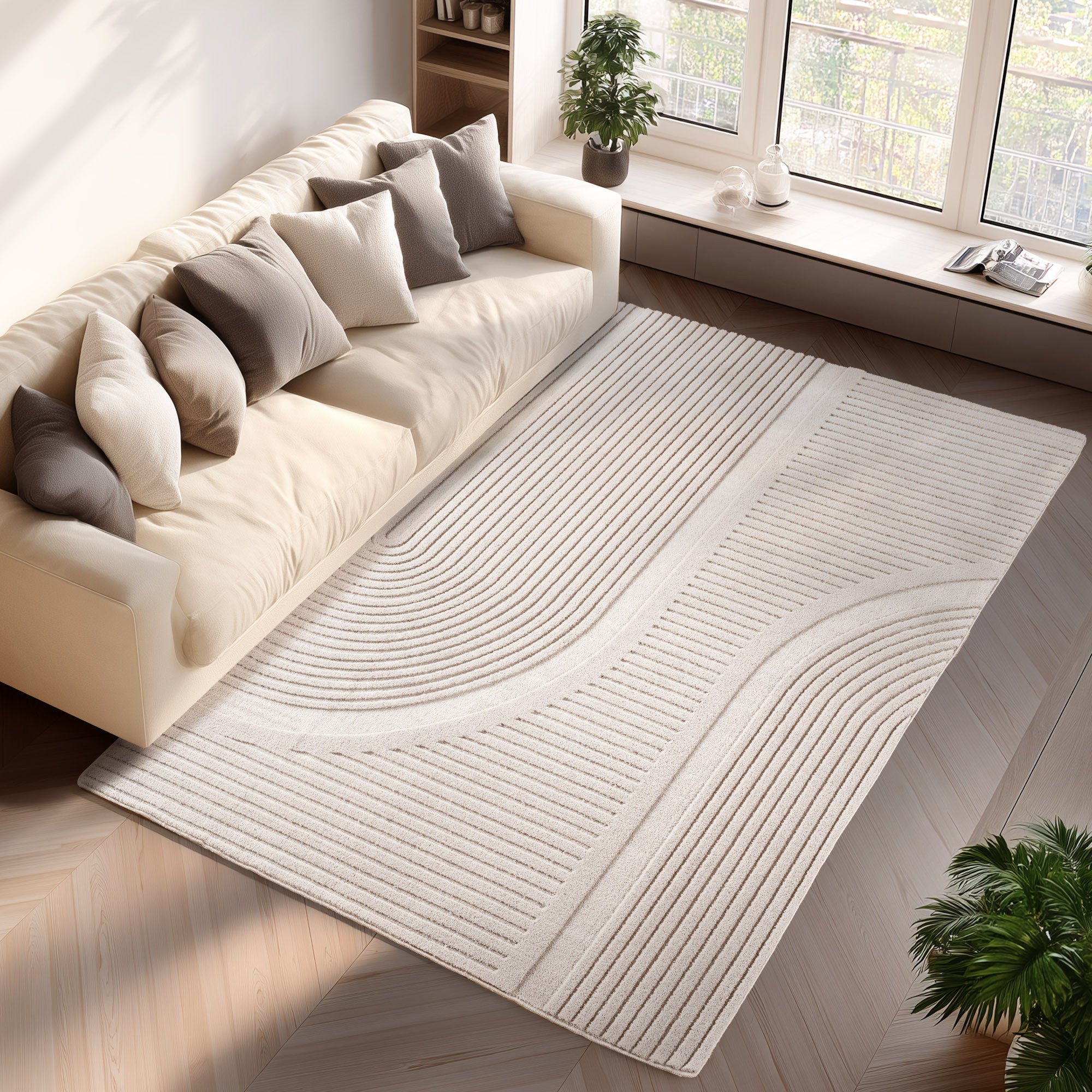 POMAIA MODERNE TÆPPE, 1216 CREME
