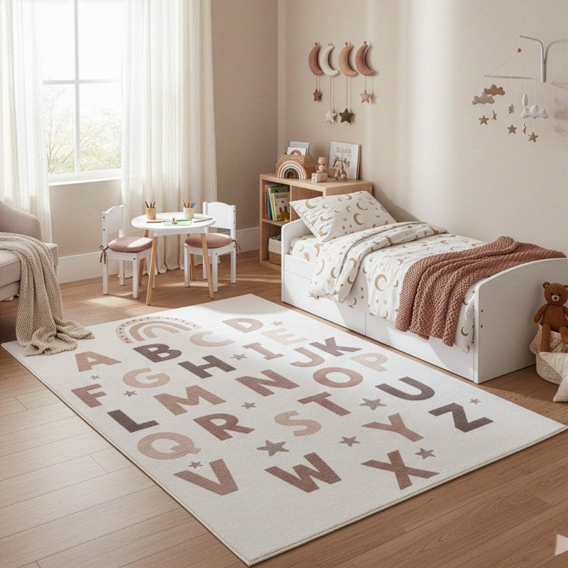 ABC BØRNETÆPPE, 1133 CREME