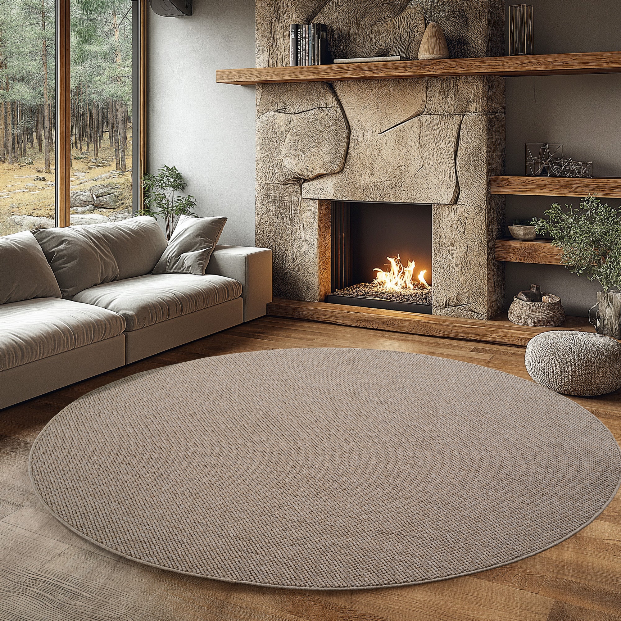 HENIX MODERNE TÆPPE, 2200 BEIGE