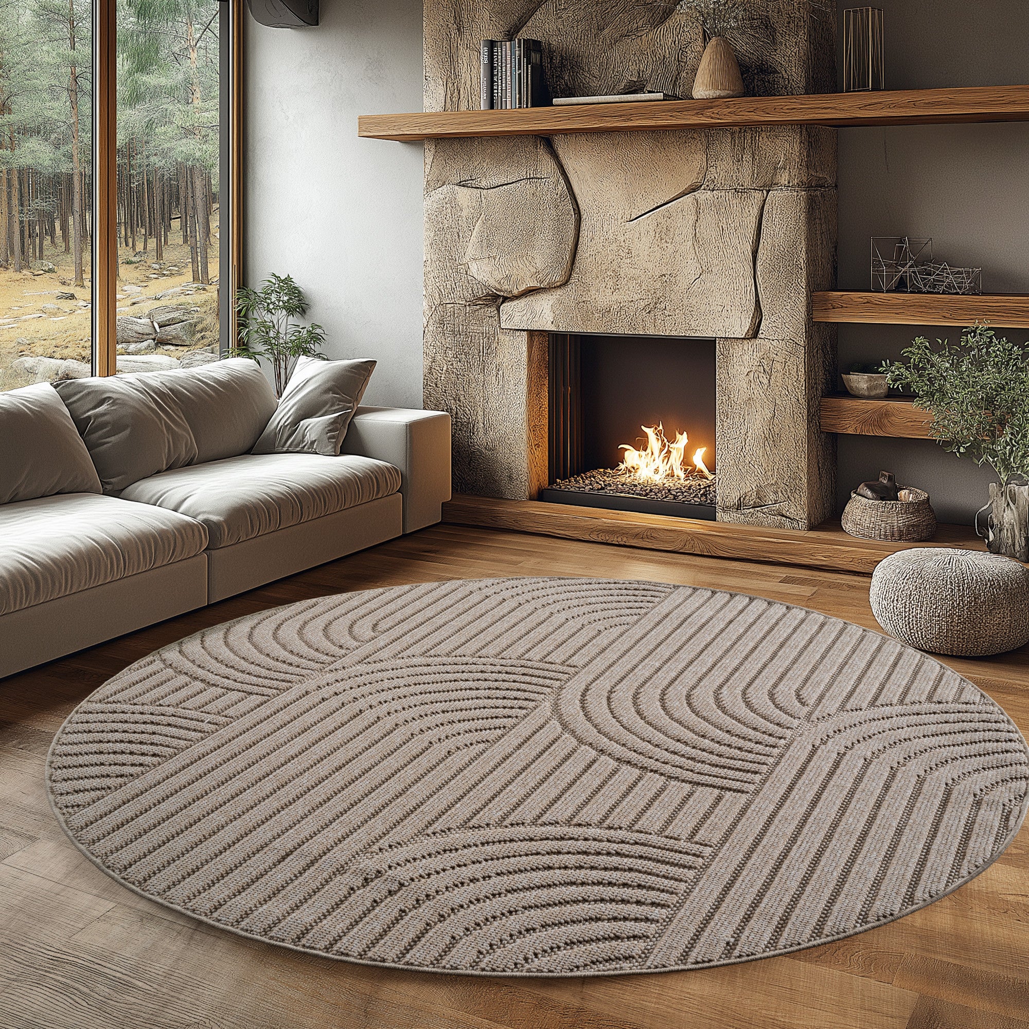 HENIX MODERNE TÆPPE, 2201 BEIGE