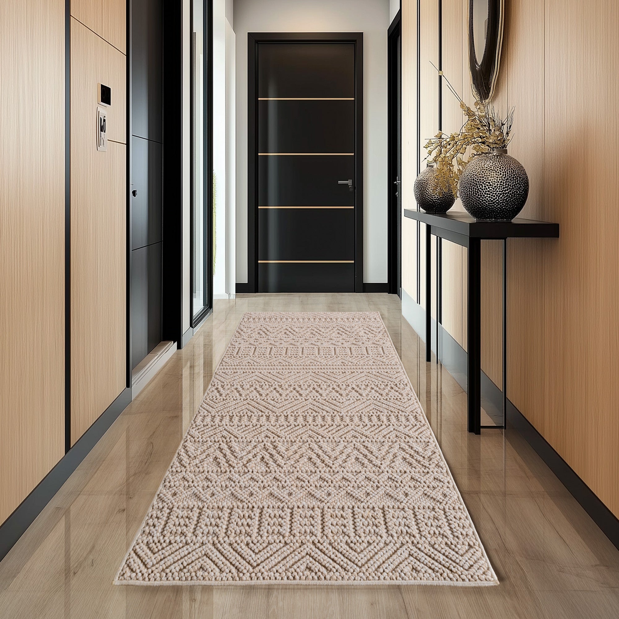 HENIX MODERNE TÆPPE, 2202 BEIGE