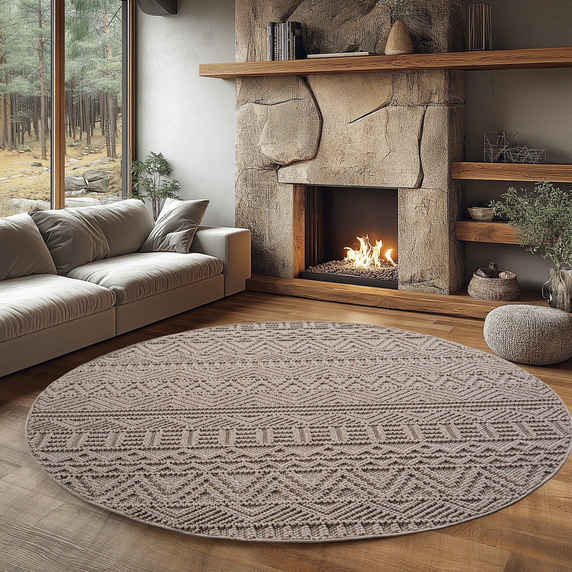HENIX MODERNE TÆPPE, 2202 BEIGE
