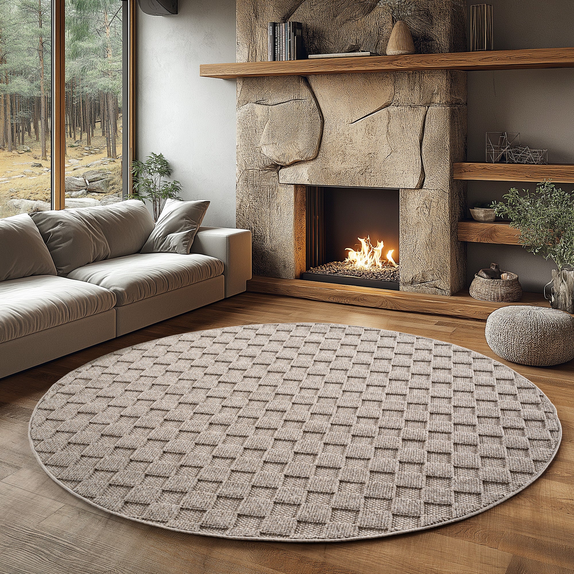 HENIX MODERNE TÆPPE, 2203 BEIGE