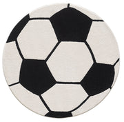 ECLIPSE KIDS RUNDT FODBOLDTÆPPE, 54038 290 SORT-HVID