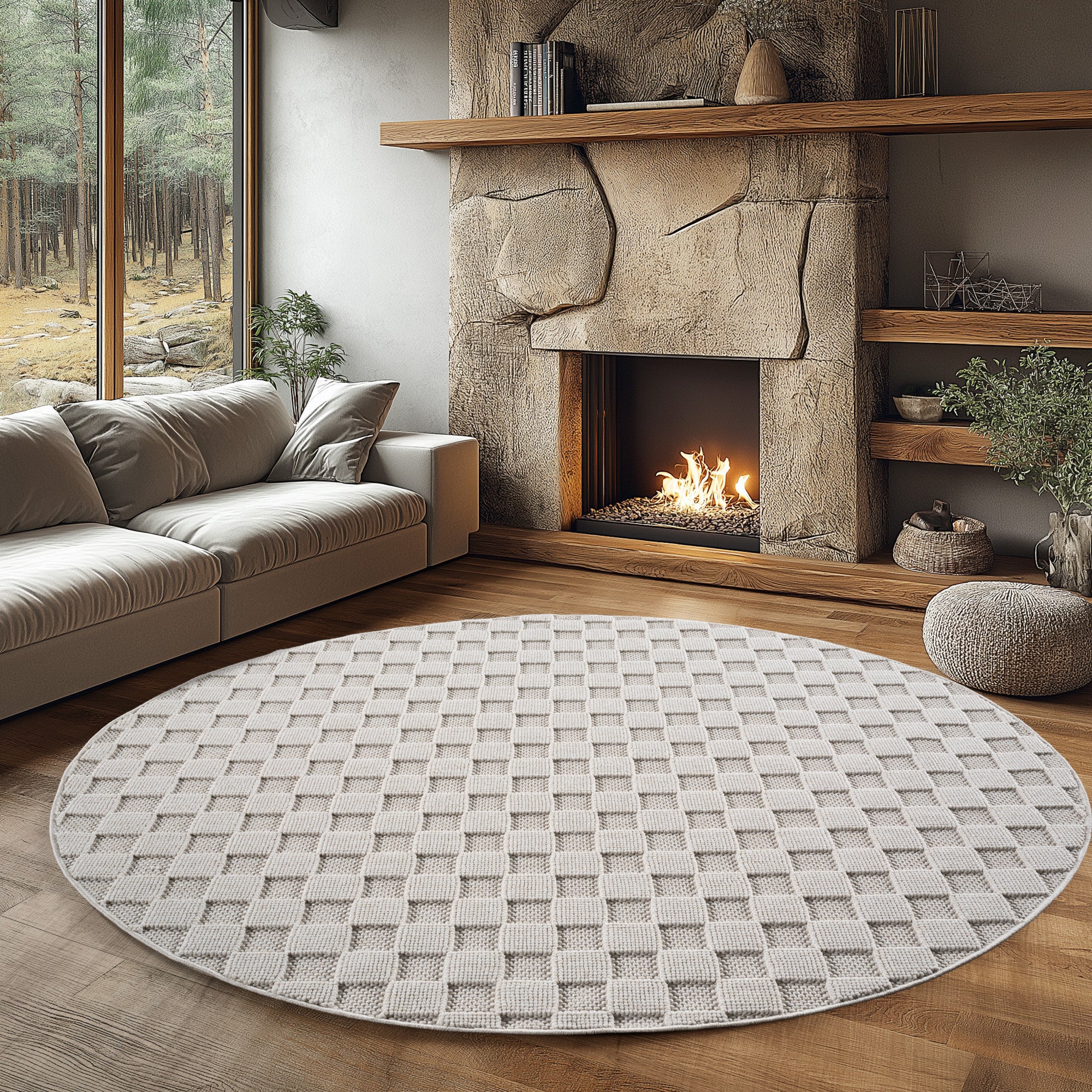 HENIX MODERNE TÆPPE, 2203 CREME