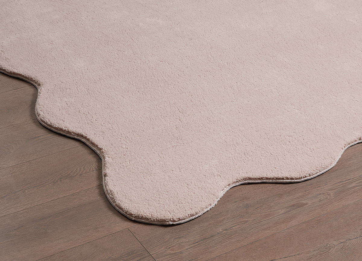 LOFT ENSFARVET TÆPPE, 42 56-BLUSH