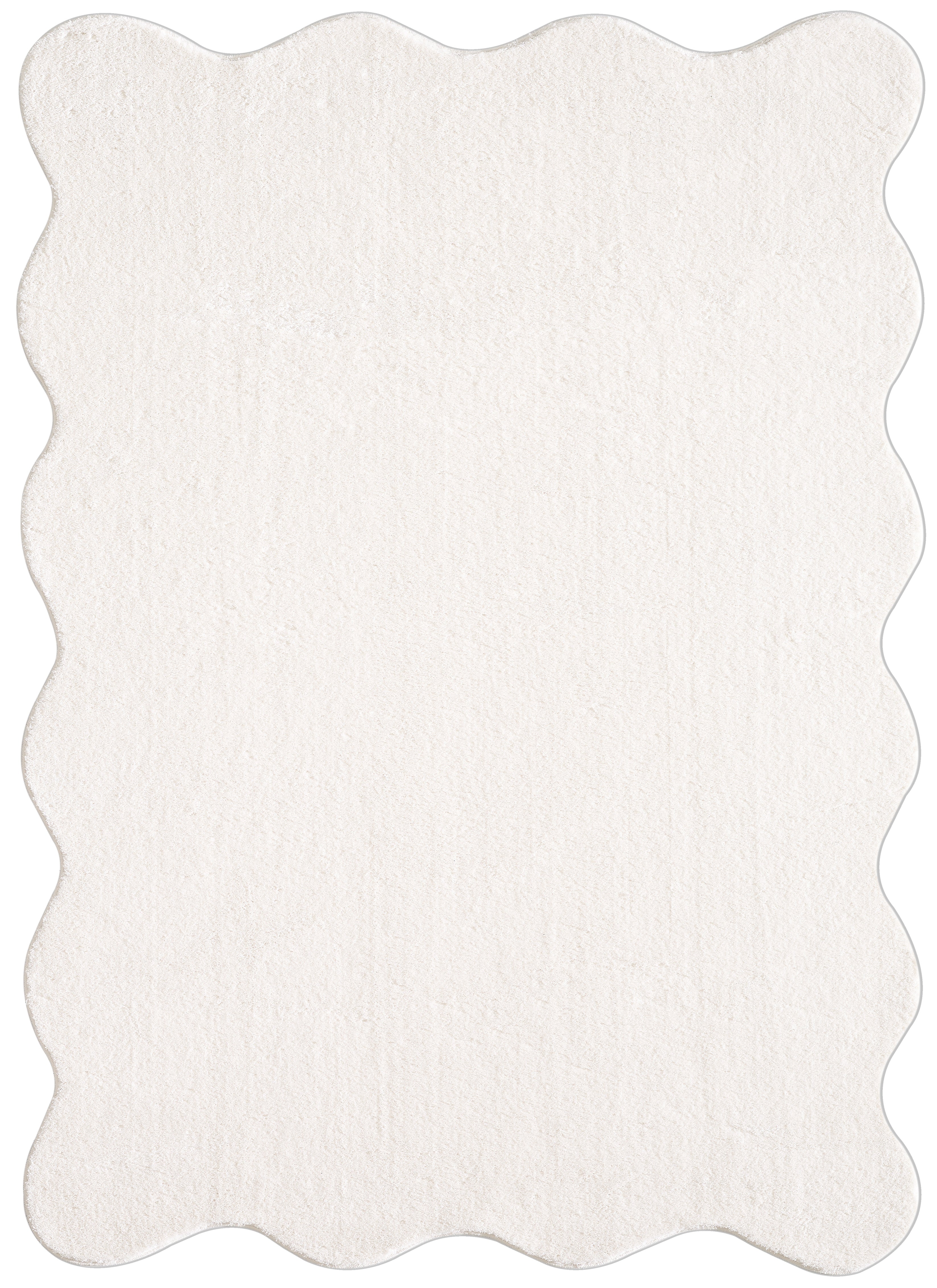 LOFT ENSFARVET TÆPPE, 42 60-CREME