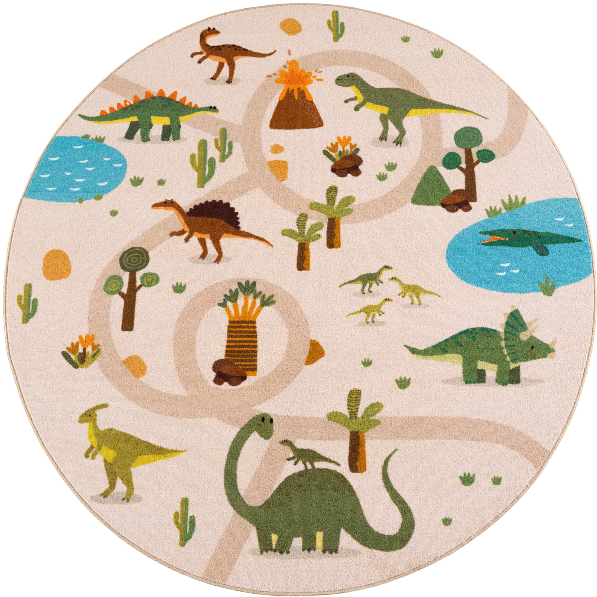 DINO BØRNETÆPPE, 1131 BEIGE